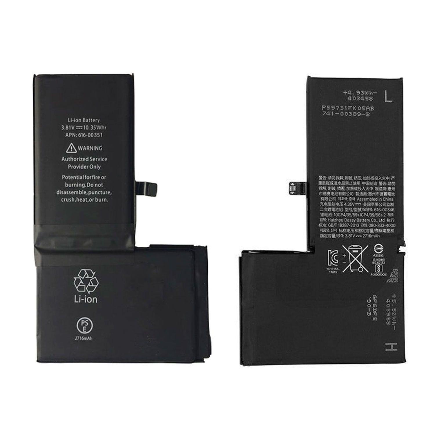 Bateria Compatible con Iphone X 2716mAh Maxima Duracion-2