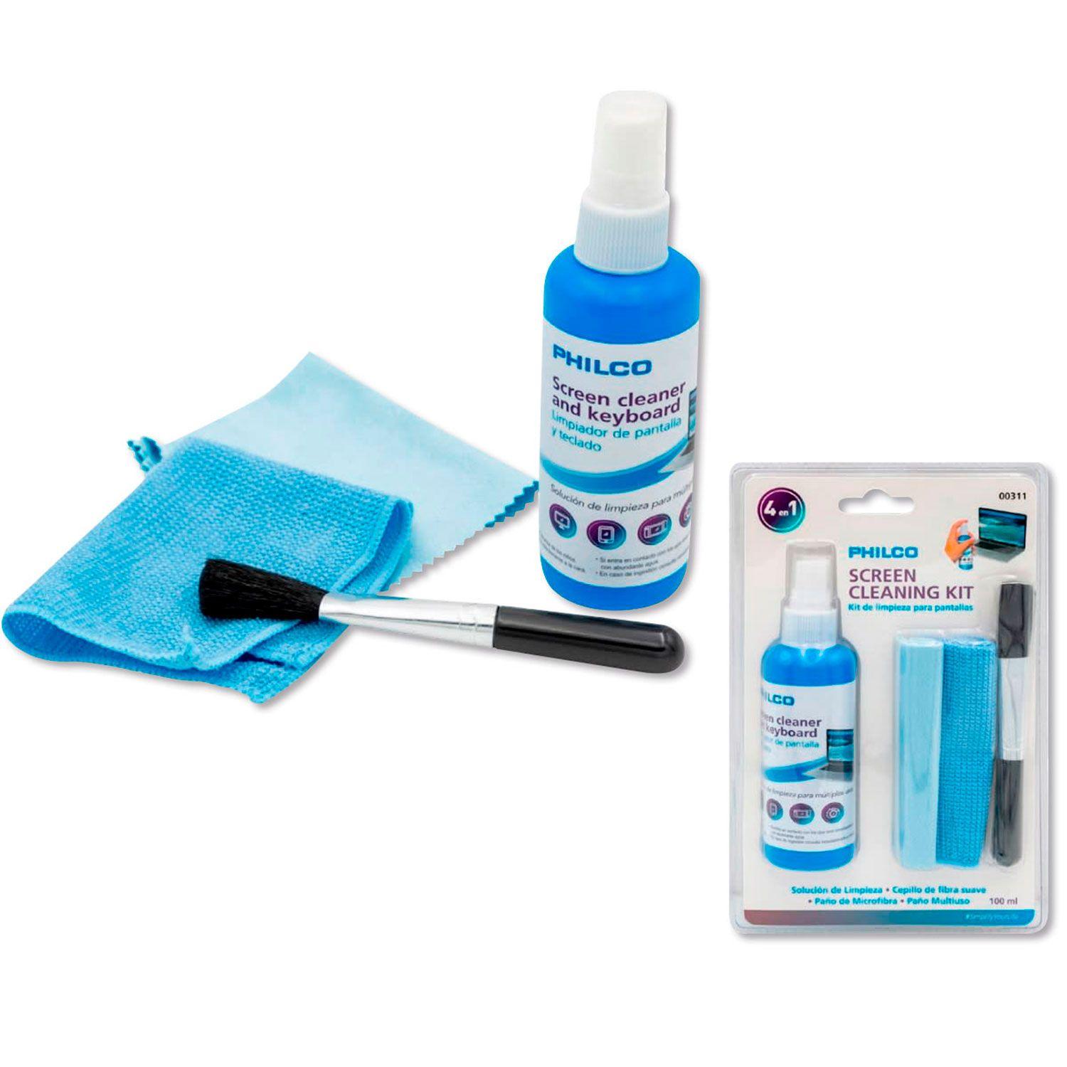 Kit de Limpieza 4en1 Philco Pantallas Notebook Tv Ps5 100ml-3