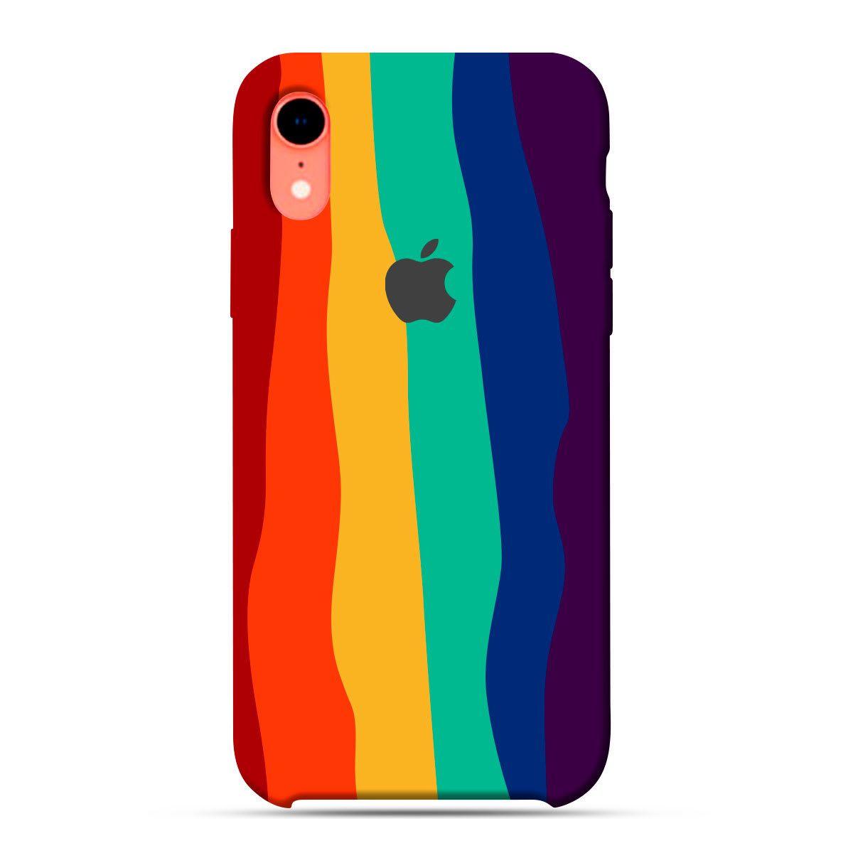 Pack x12 Carcasa Silicona Compatible con iPhone XR-3