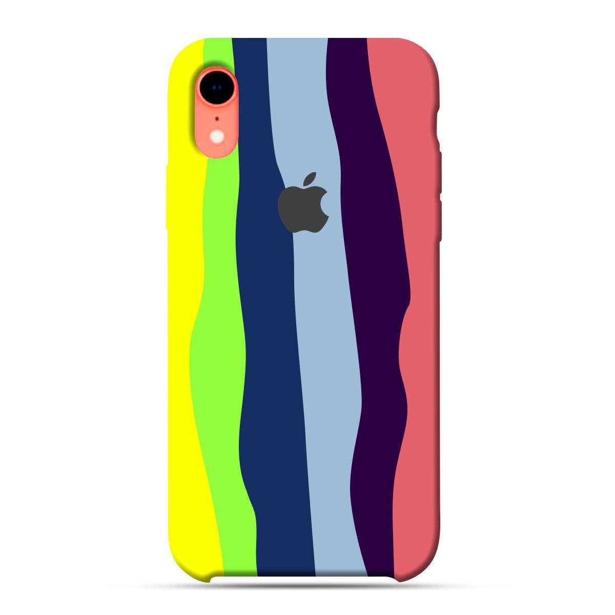 Pack x12 Carcasa Silicona Compatible con iPhone XR-5