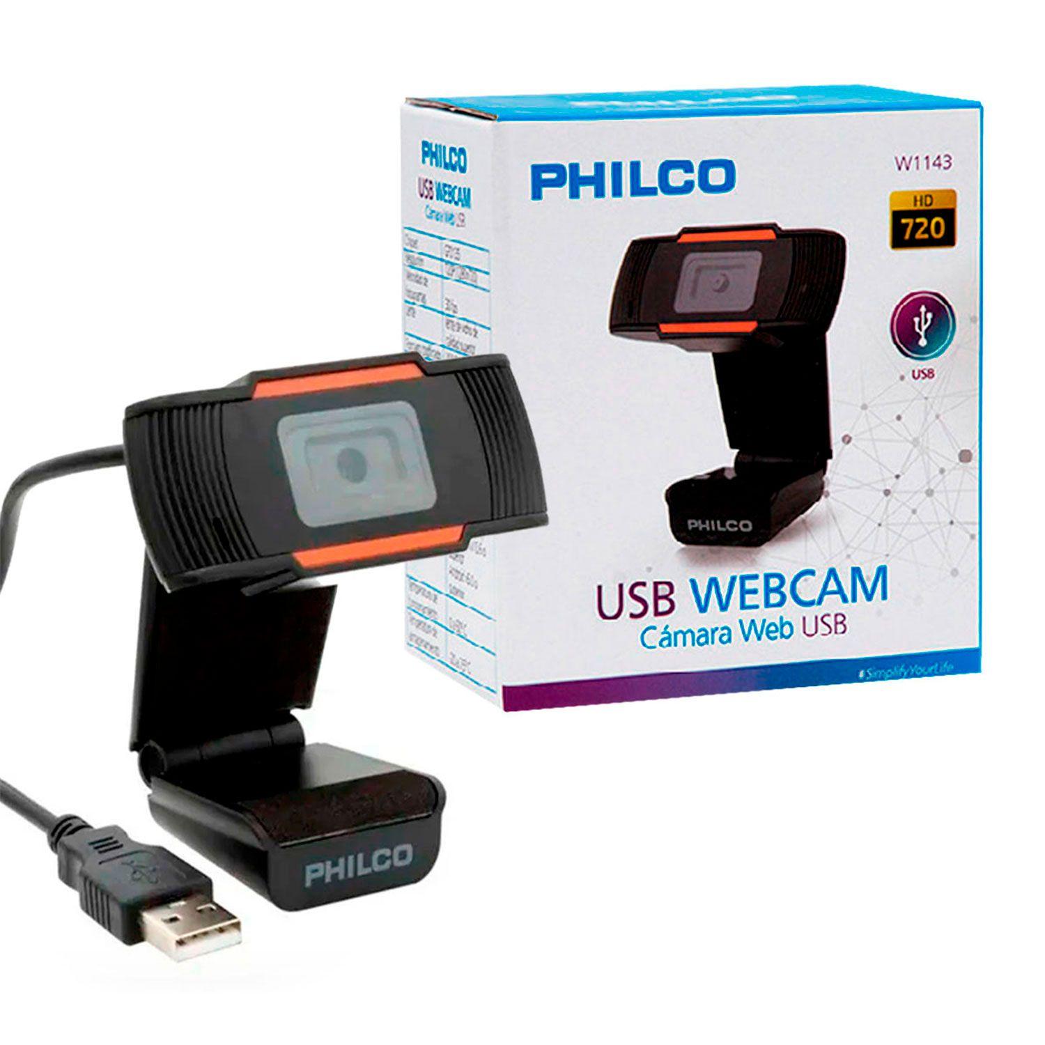 Cámara Webcam Philco 720P 1280x720 90° 29PLCW1143-2