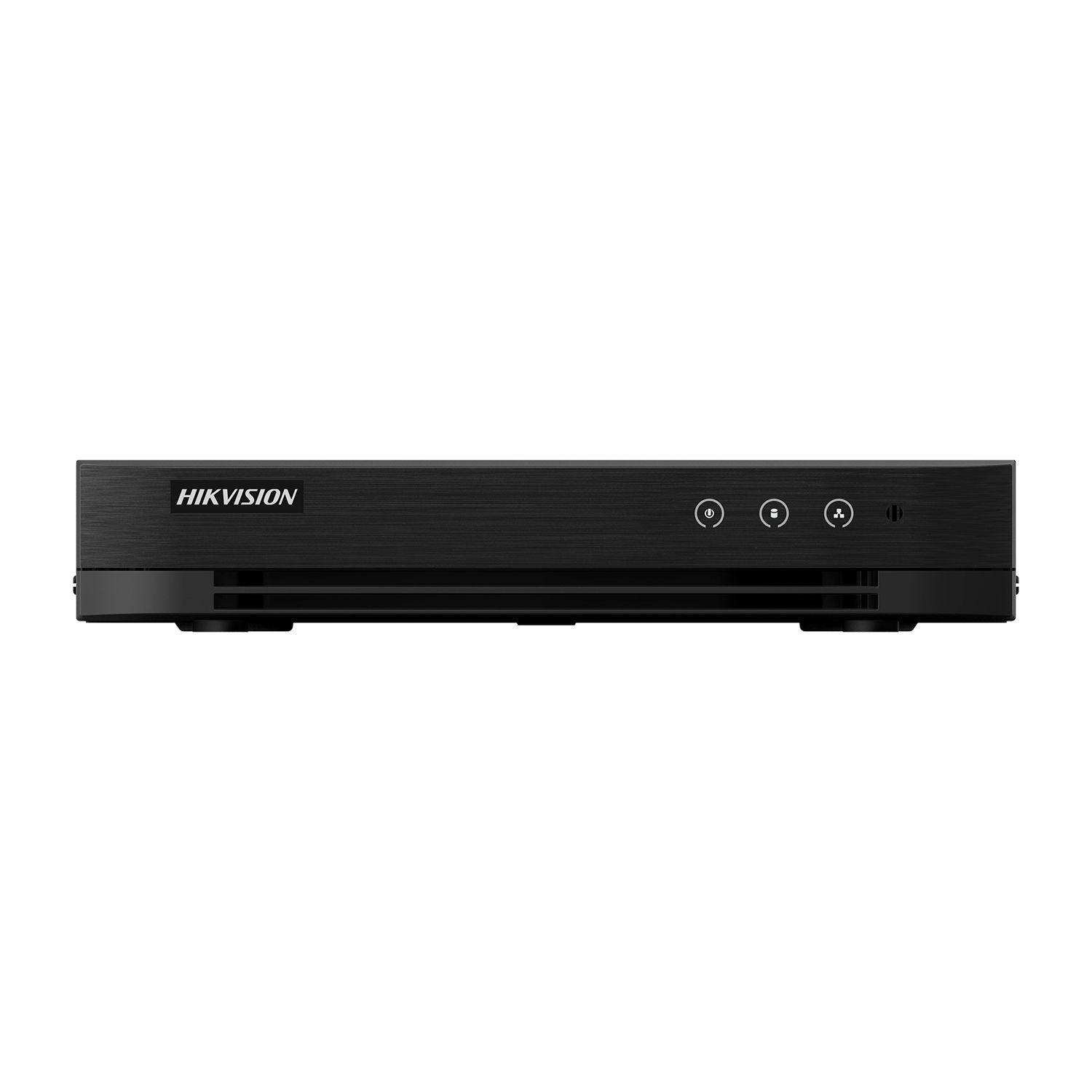 DVR 4 Canales Turbo HD Acusense Hikvision H.265 pro+-0