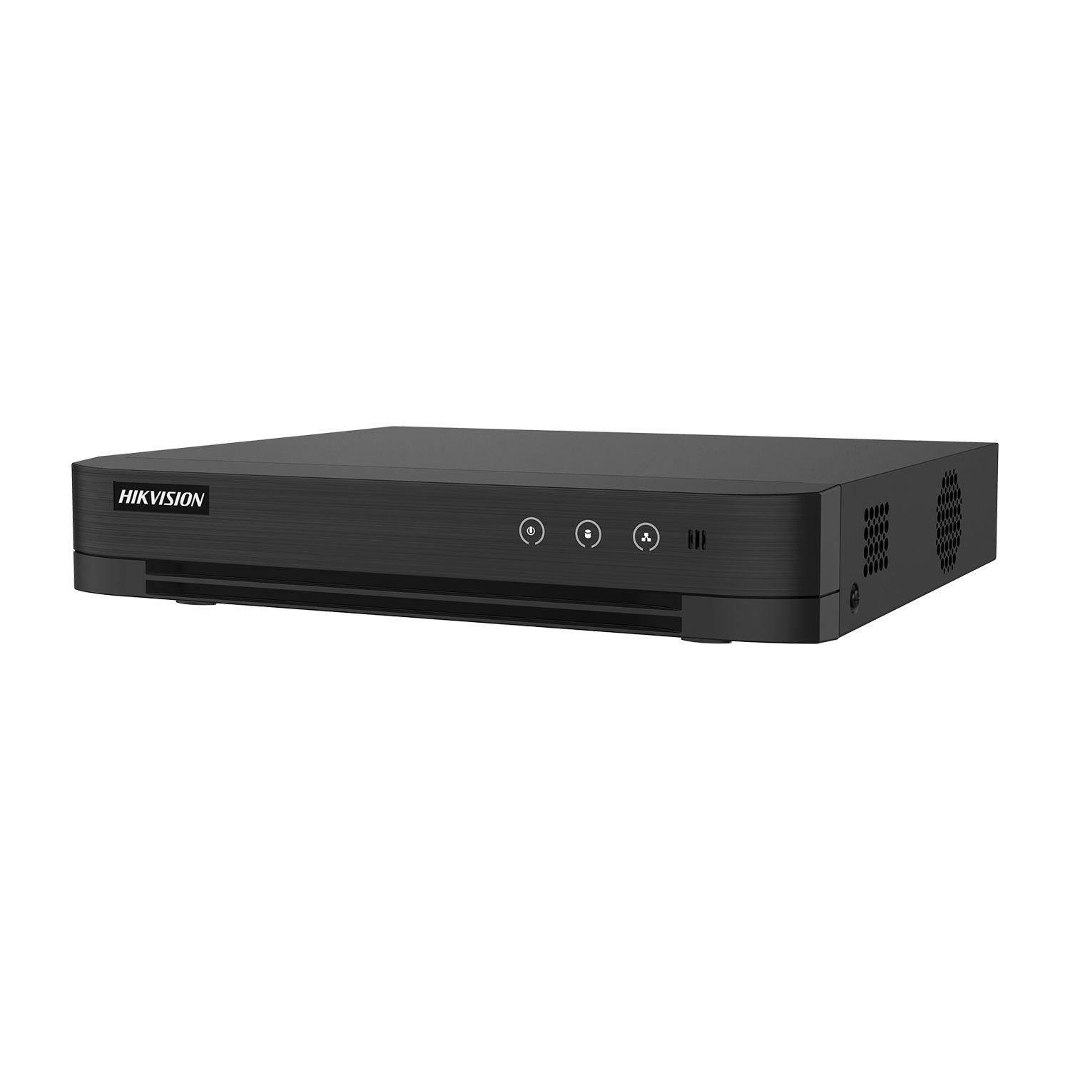 DVR 4 Canales Turbo HD Acusense Hikvision H.265 pro+-2