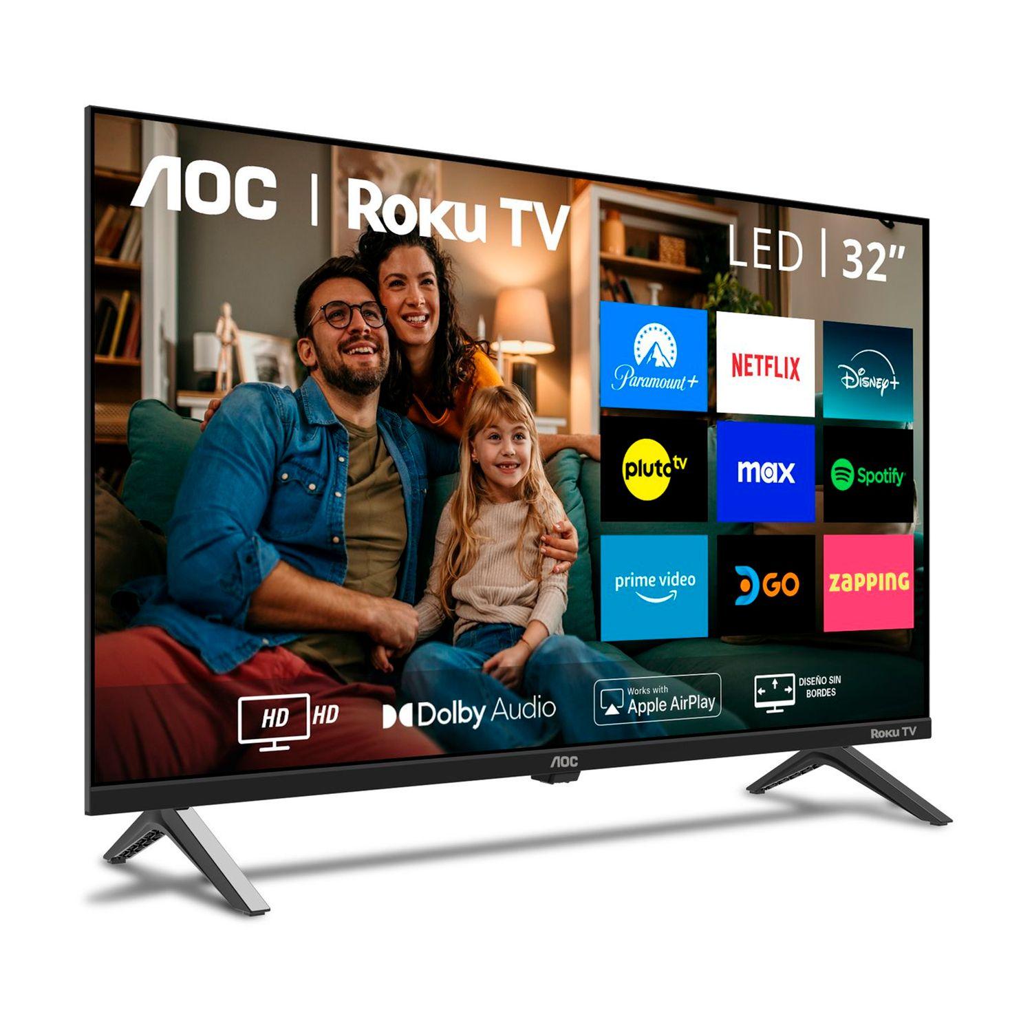 Smart TV 32" AOC Roku TV Series 32S5045 LED HD Wifi HDMI USB-2