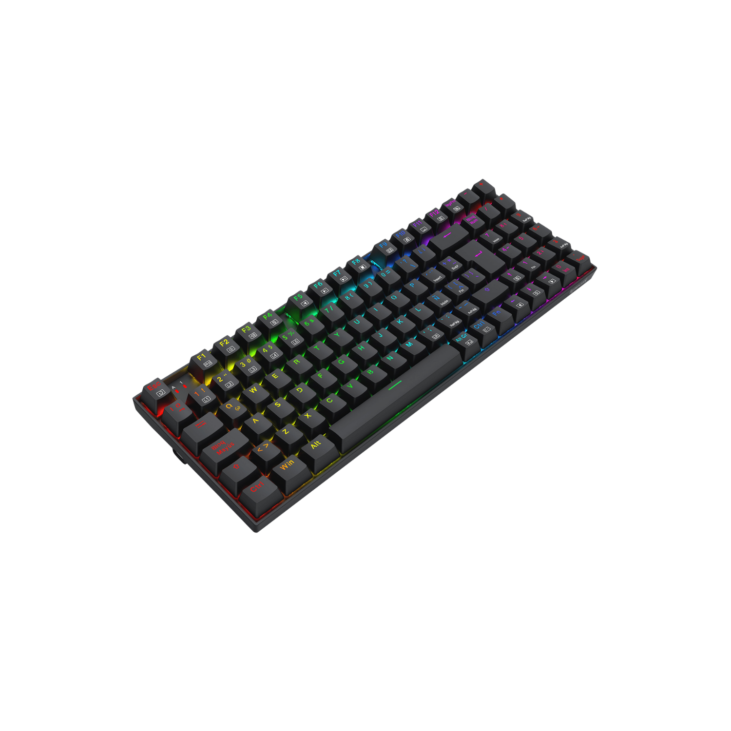 Teclado Gamer Mecanico Redragon Ziggs K669-rgb 94 Teclas-5