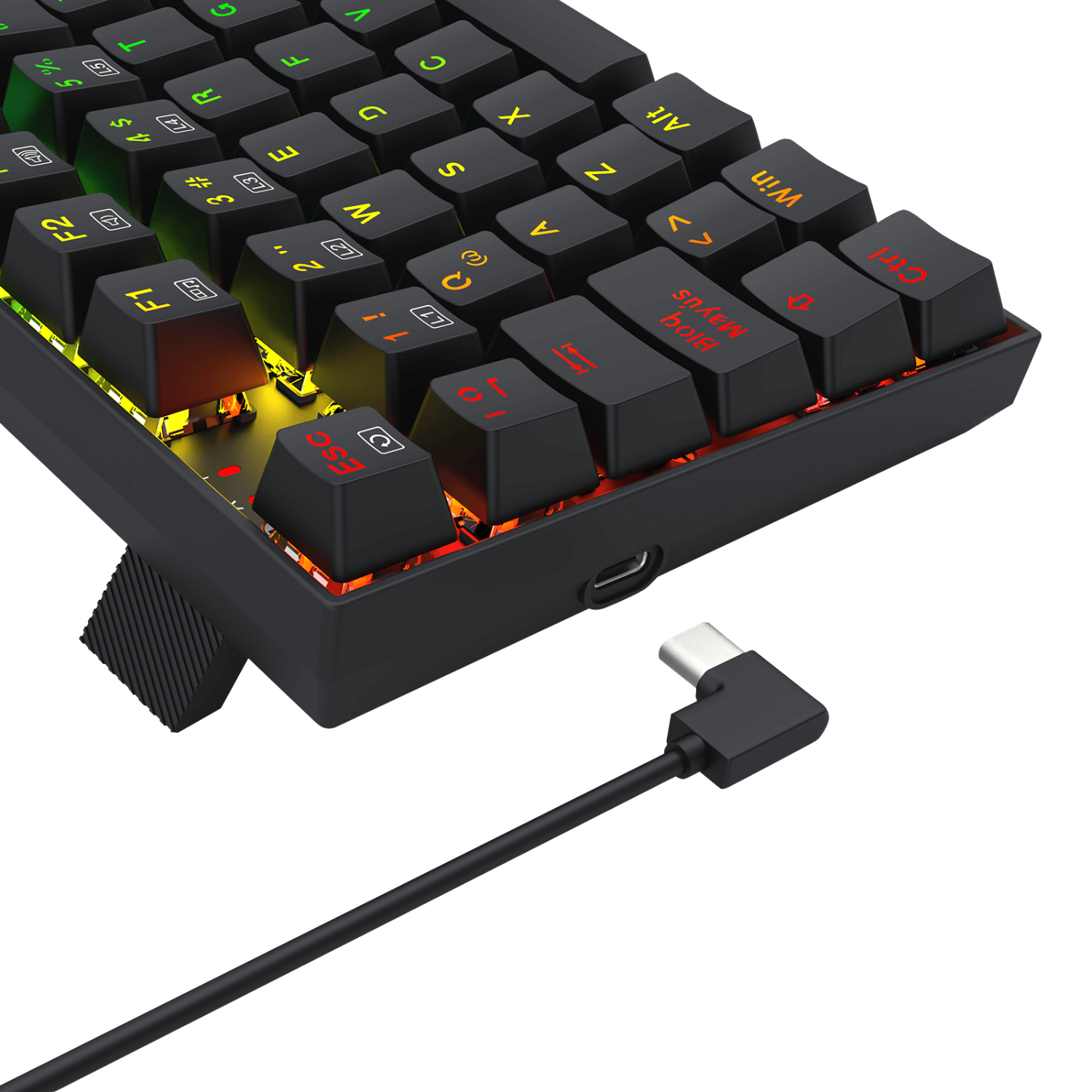 Teclado Gamer Mecanico Redragon Ziggs K669-rgb 94 Teclas-6
