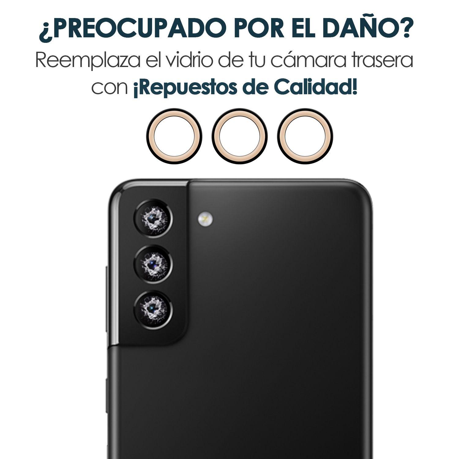 Vidrio de Camara Trasera Compatible con Samsung S21-3