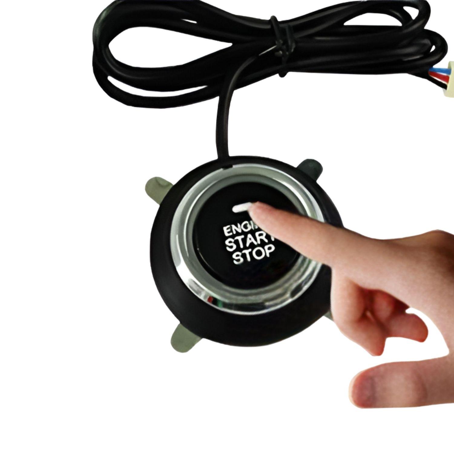 Boton Encendido Start Stop para Autos con Alarma 12V-3