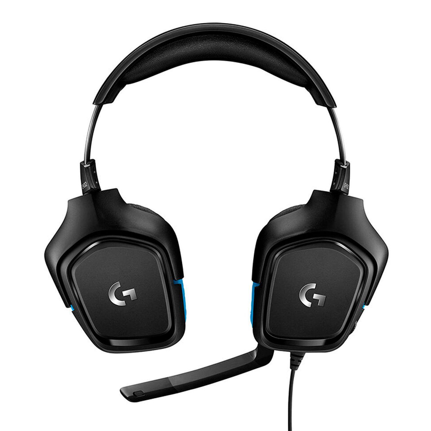 Audifono Gamer Logitech G432 7.1 Surround DTS Headphone 2.0-2