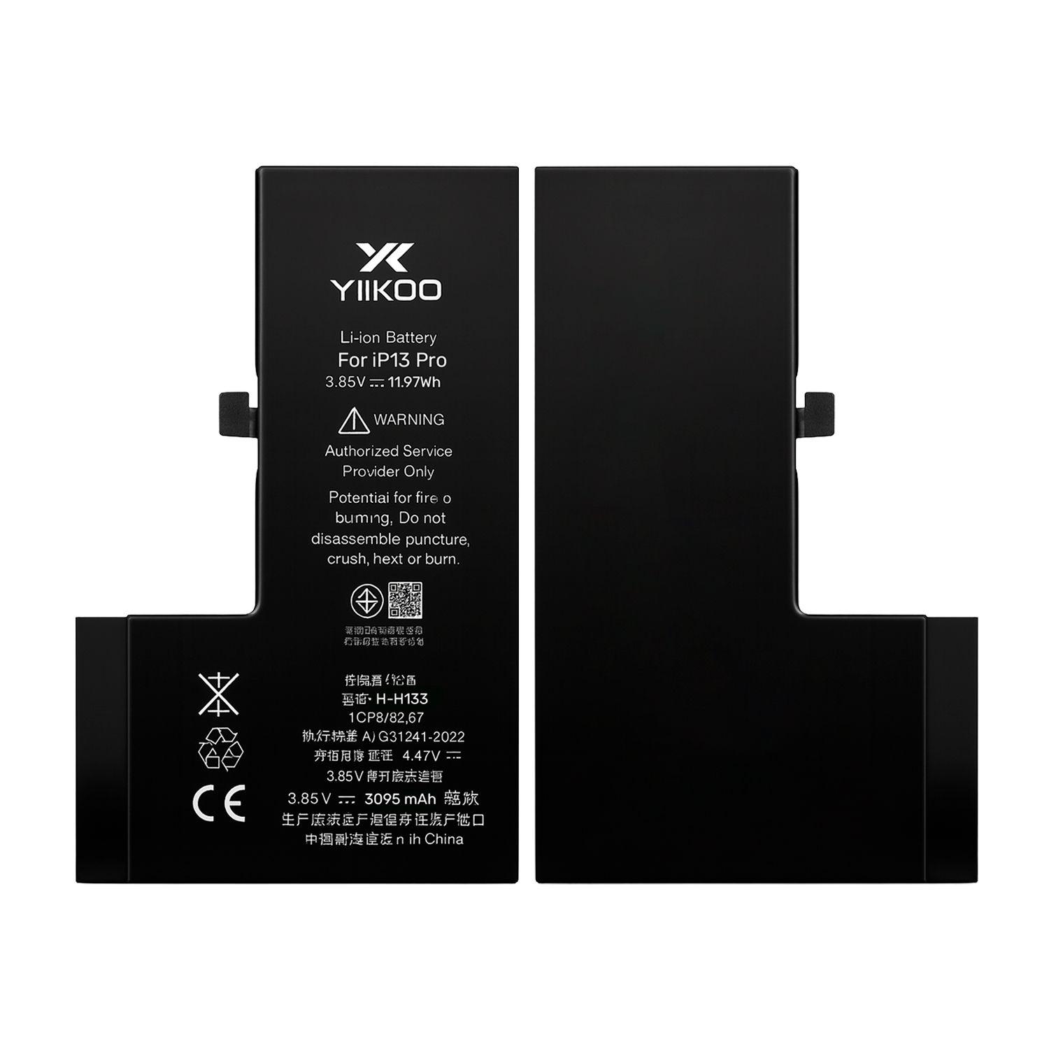 Bateria para iPhone 13 Pro YIIKOO Autoprogramable sin alerta-3
