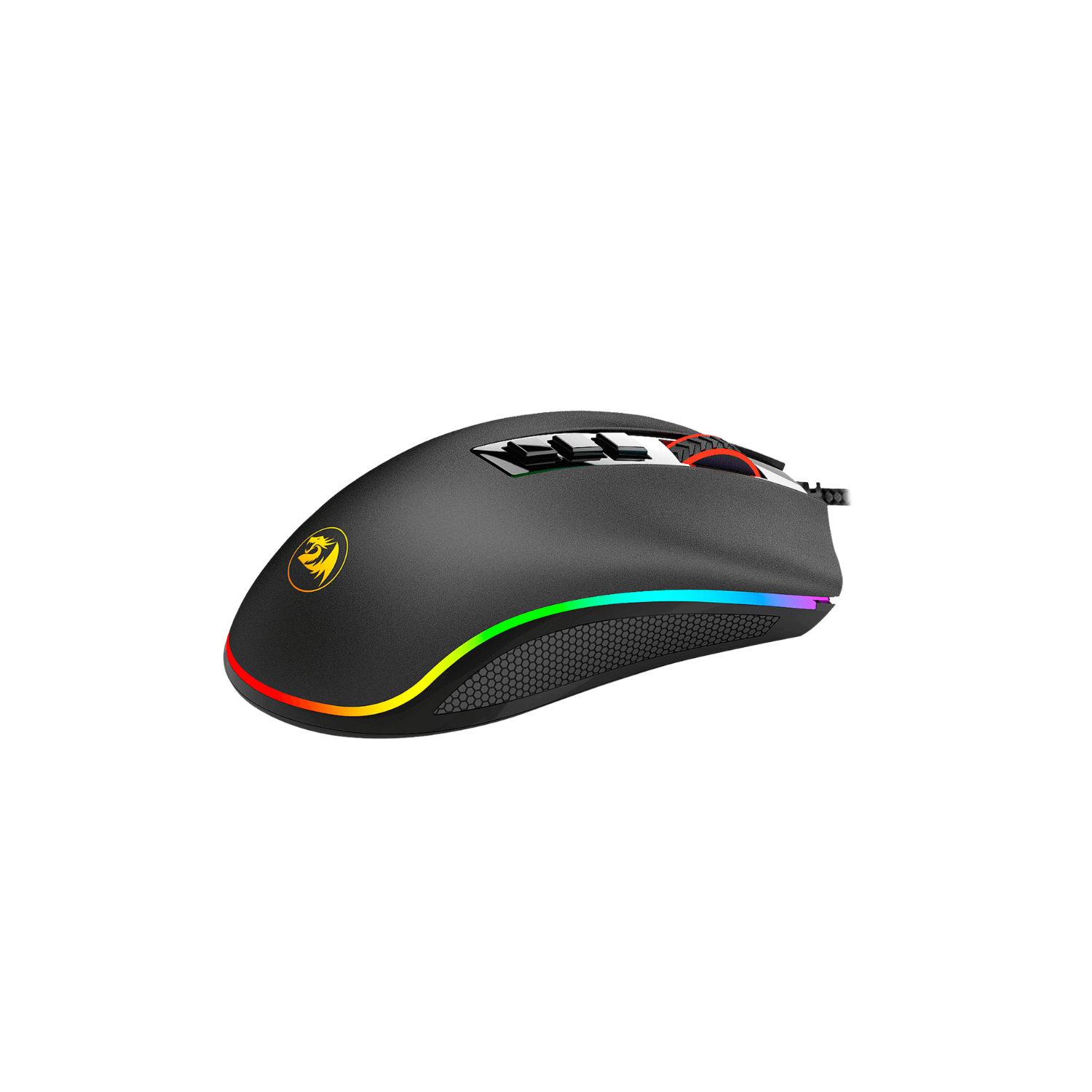 Mouse Gamer Redragon Cobra 8 Botones 10000DPI Negro RGB-4