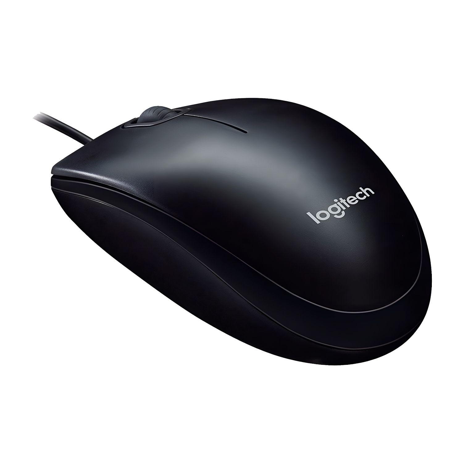 Mouse Alambrico USB Optico Logitech M90 Sensor 1000dpi-3