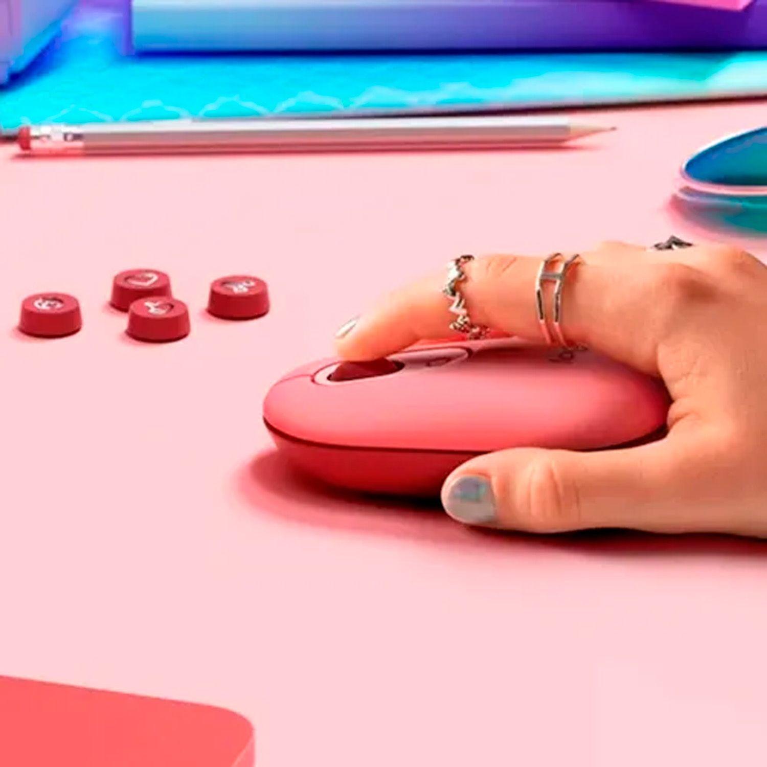 Mouse Logitech Pop 4000dpi Inalambrico C/Bluetooth 4 Botones-6