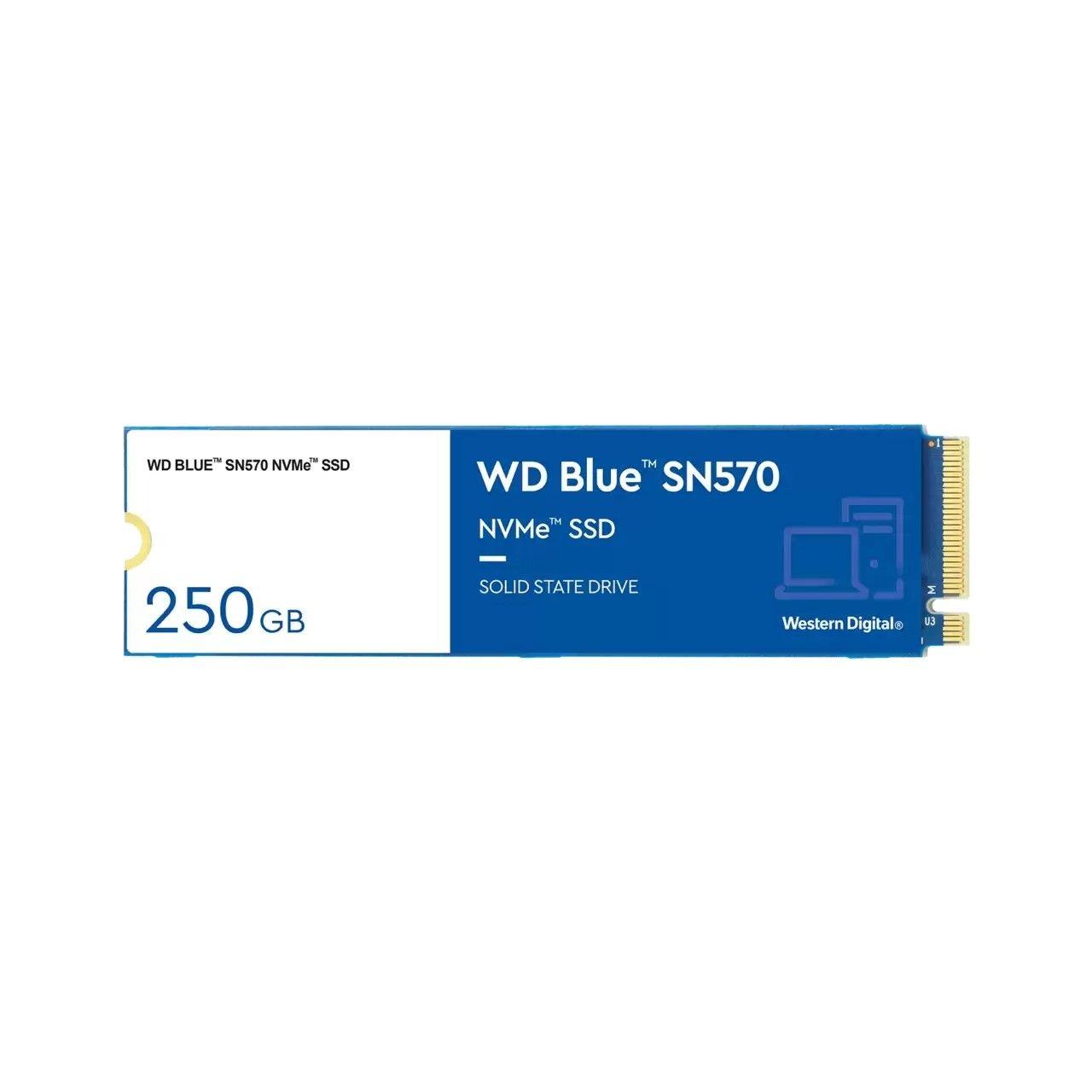 Disco Solido SSD Interno WDBlue SN570 250GB M.2 2280 PCIe3.0-0