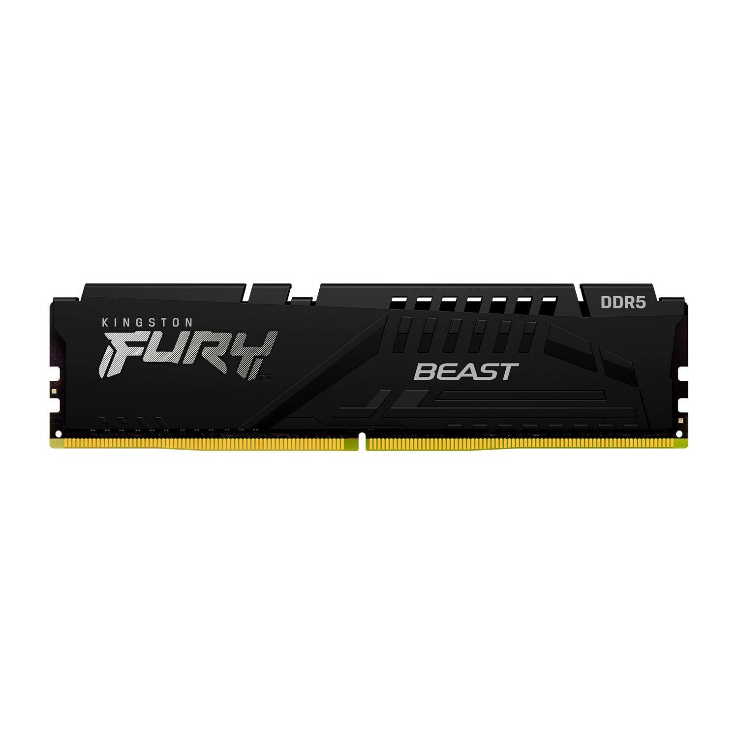 Memoria RAM PC Gamer Kingston Fury Beast 2x16GB 32GB DDR5-0
