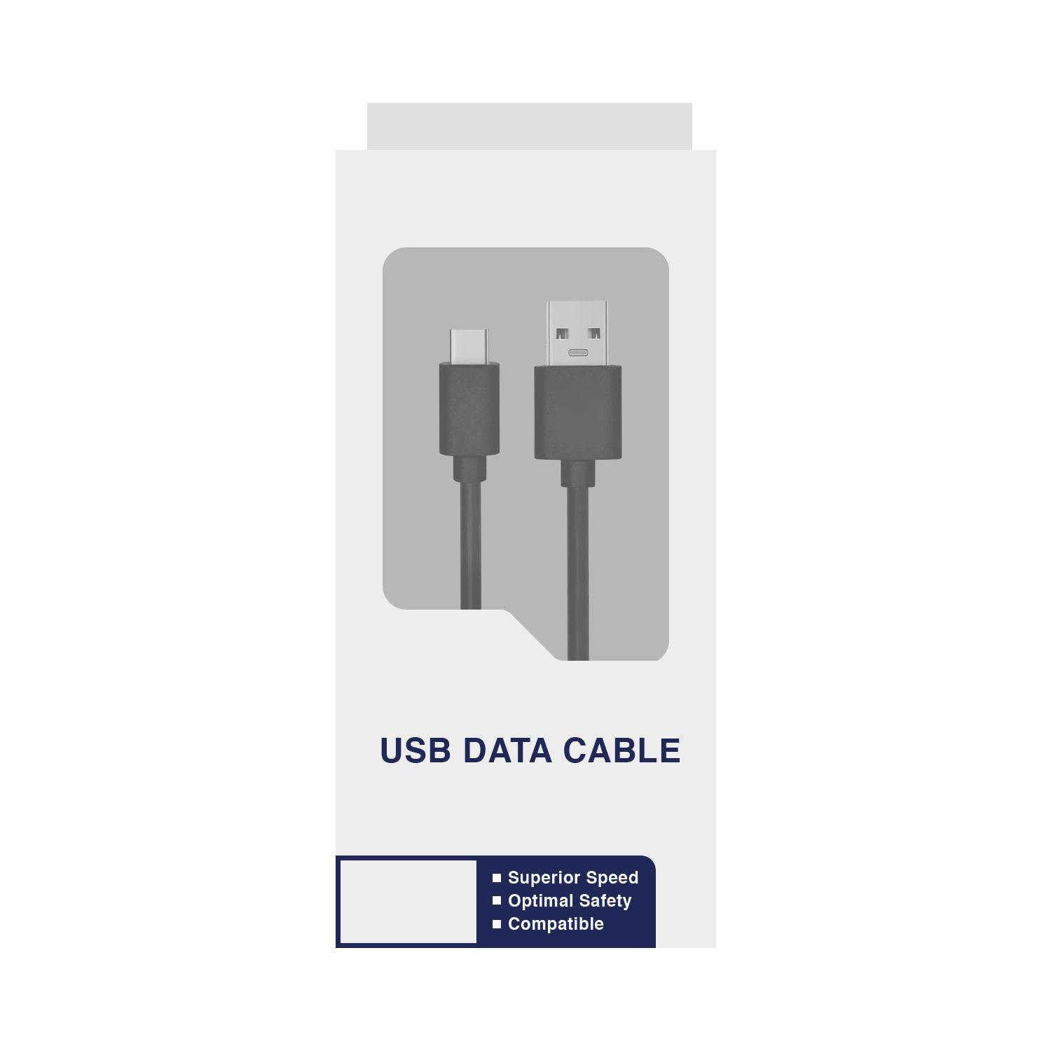 Cable USB-C a USB-A Compatible con Samsung 1,1 Metro 7A-6