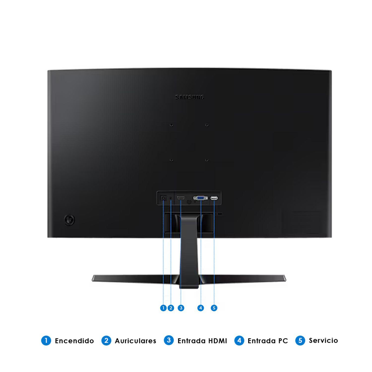 Monitor Curvo Samsung Essential S3 27in 100Hz 4ms FHD Vesa-4