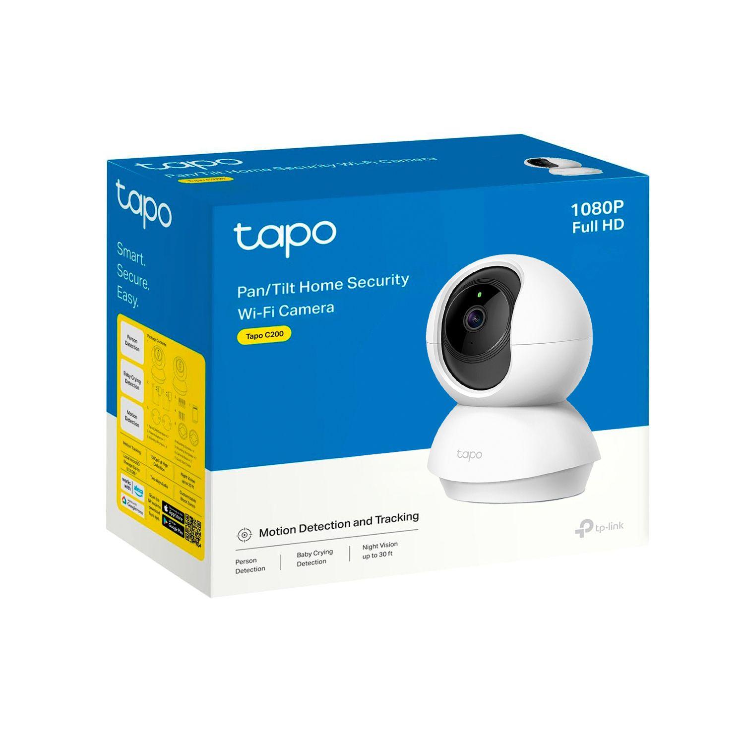 Camara de Seguridad TP-Link Tapo C200 Wifi 360 MicroSD 512GB-4