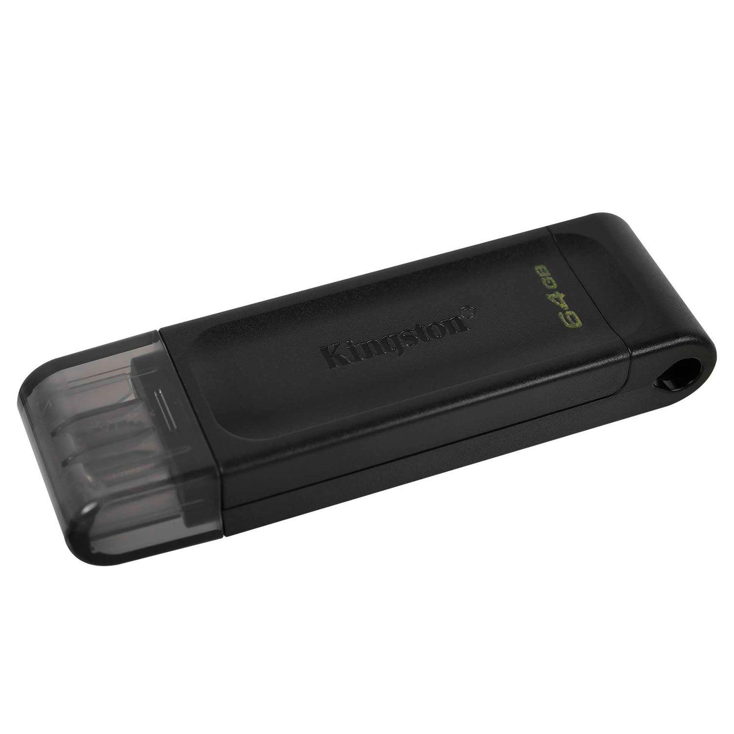 Pendrive Kingston 64GB DataTraveler 70 Flash USB TIPO-C-2