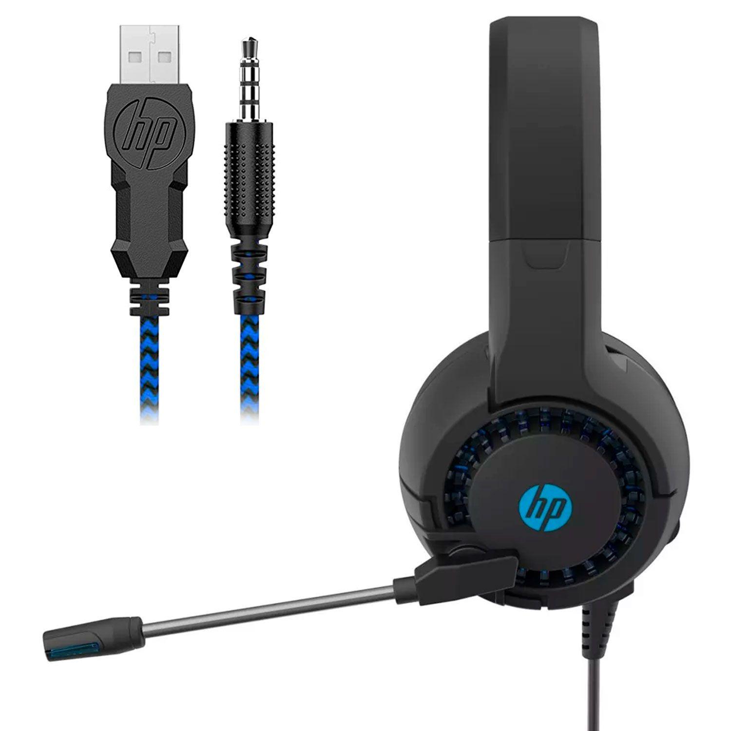 Audifono Gamer HP On Ear PC / PS4 / Xbox / 3.5 mm DHE-8011-2