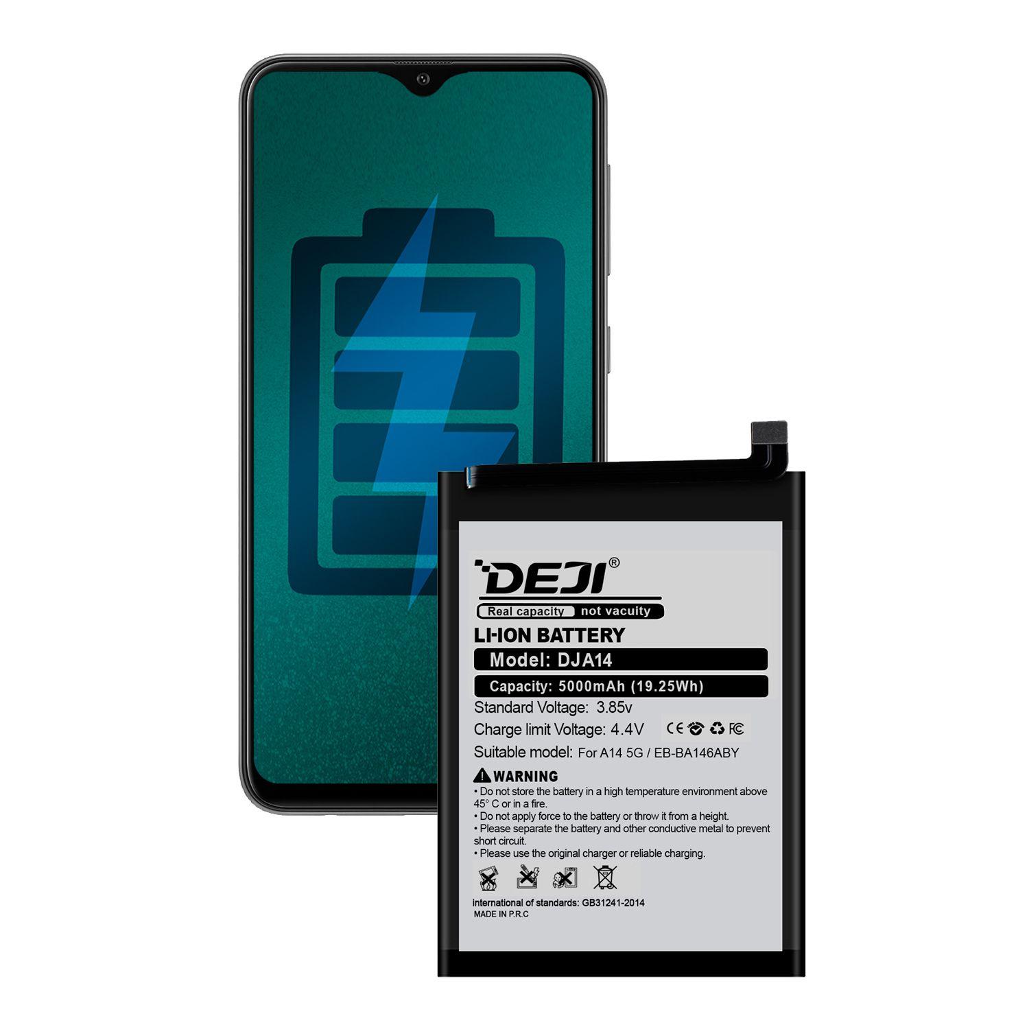 Bateria para Samsung A14 / 5G DEJI IC Original 5000mAh-0