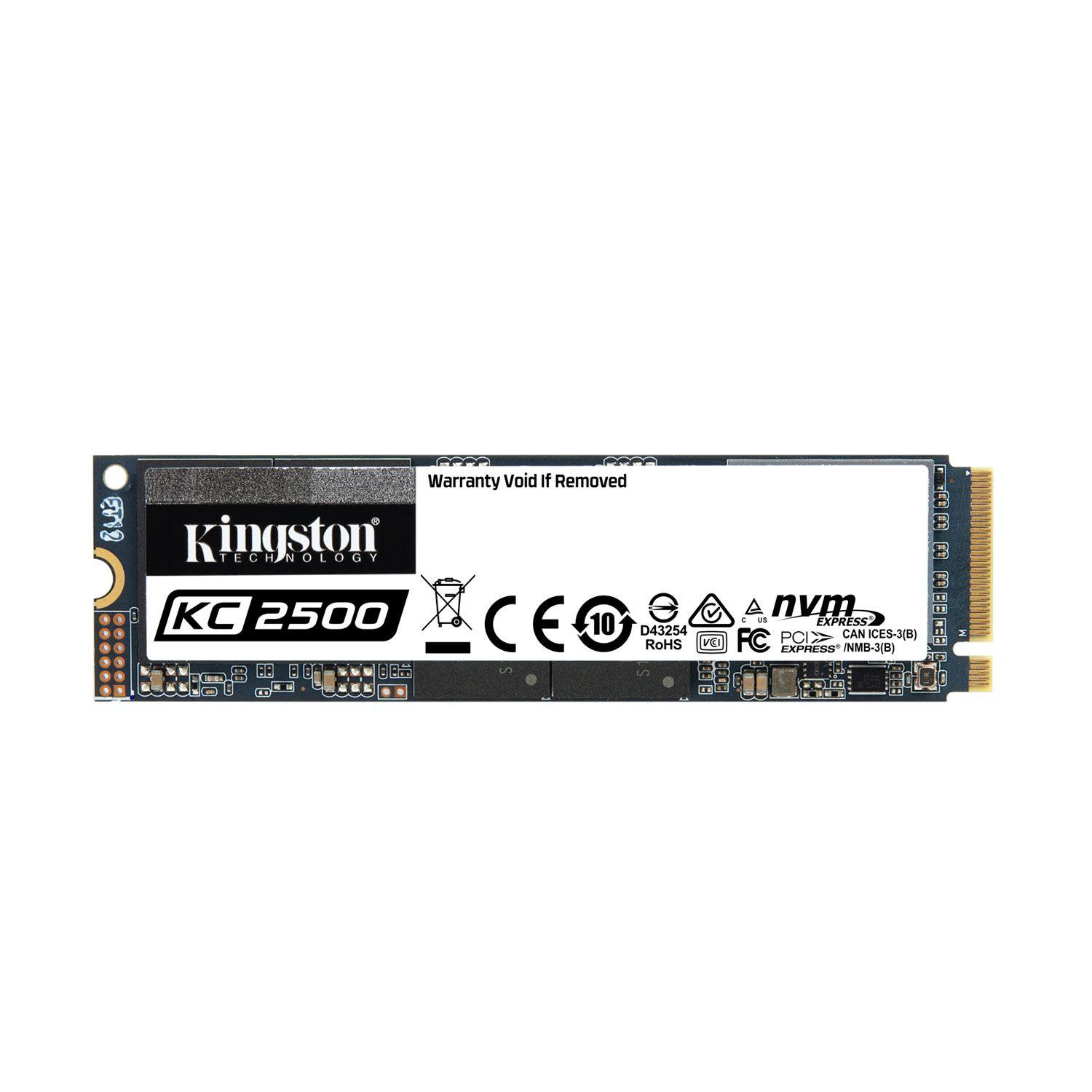 Disco SSD M.2 Kingston 250GB PCIe NVMe KC2500 SKC2500M8/250G-1