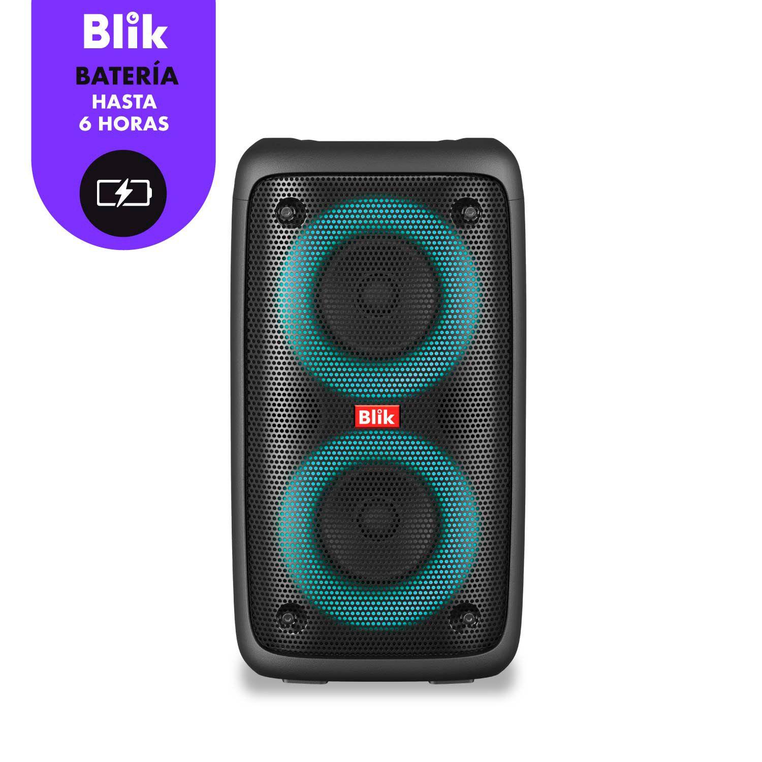 Parlante Karaoke Bluetooth 5.3 Blik Voice 3 Tws RGB 10W RMS-5