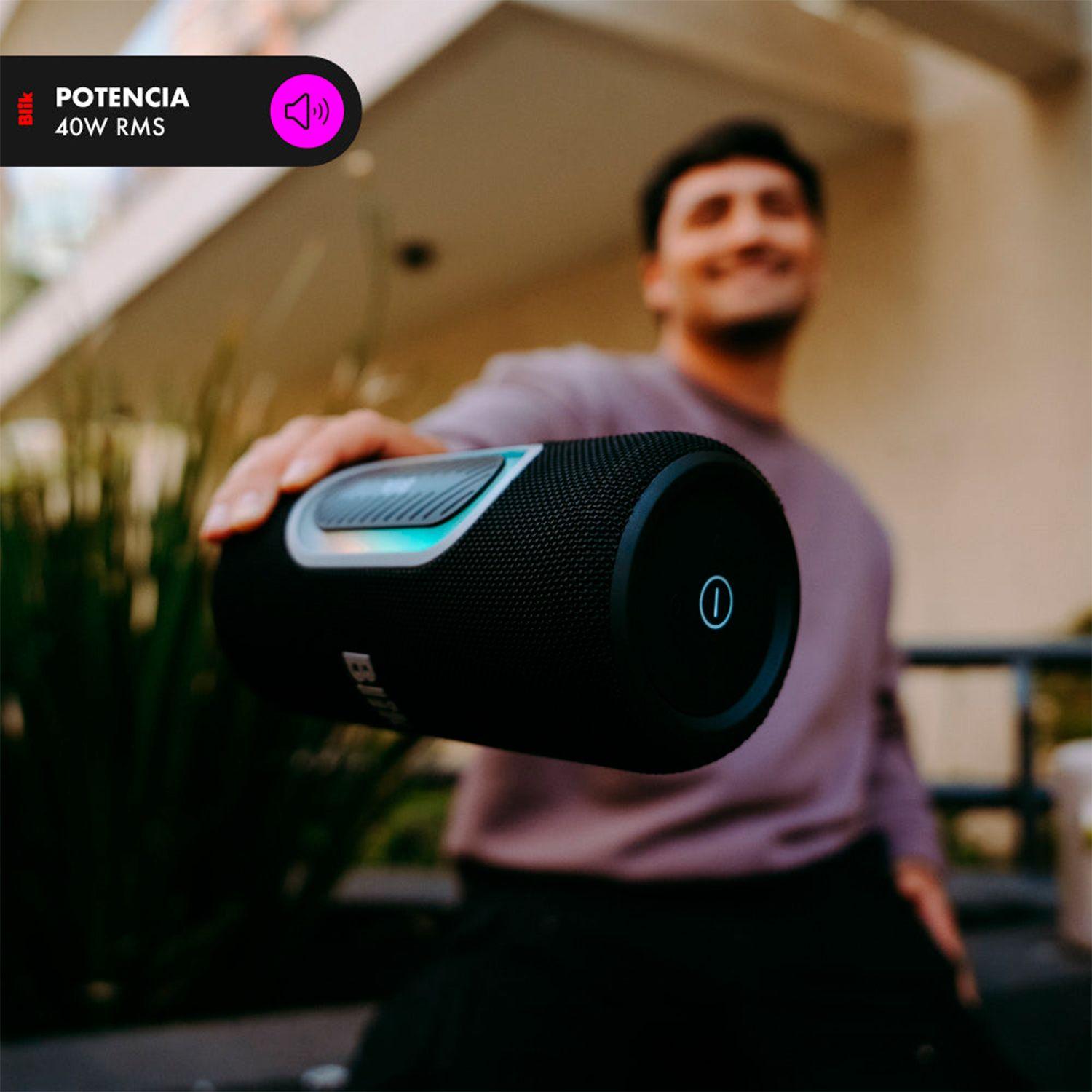 Parlante Bluetooth Blik HypeBass40 RMS 40W TWS BT5.3 IPX5-2