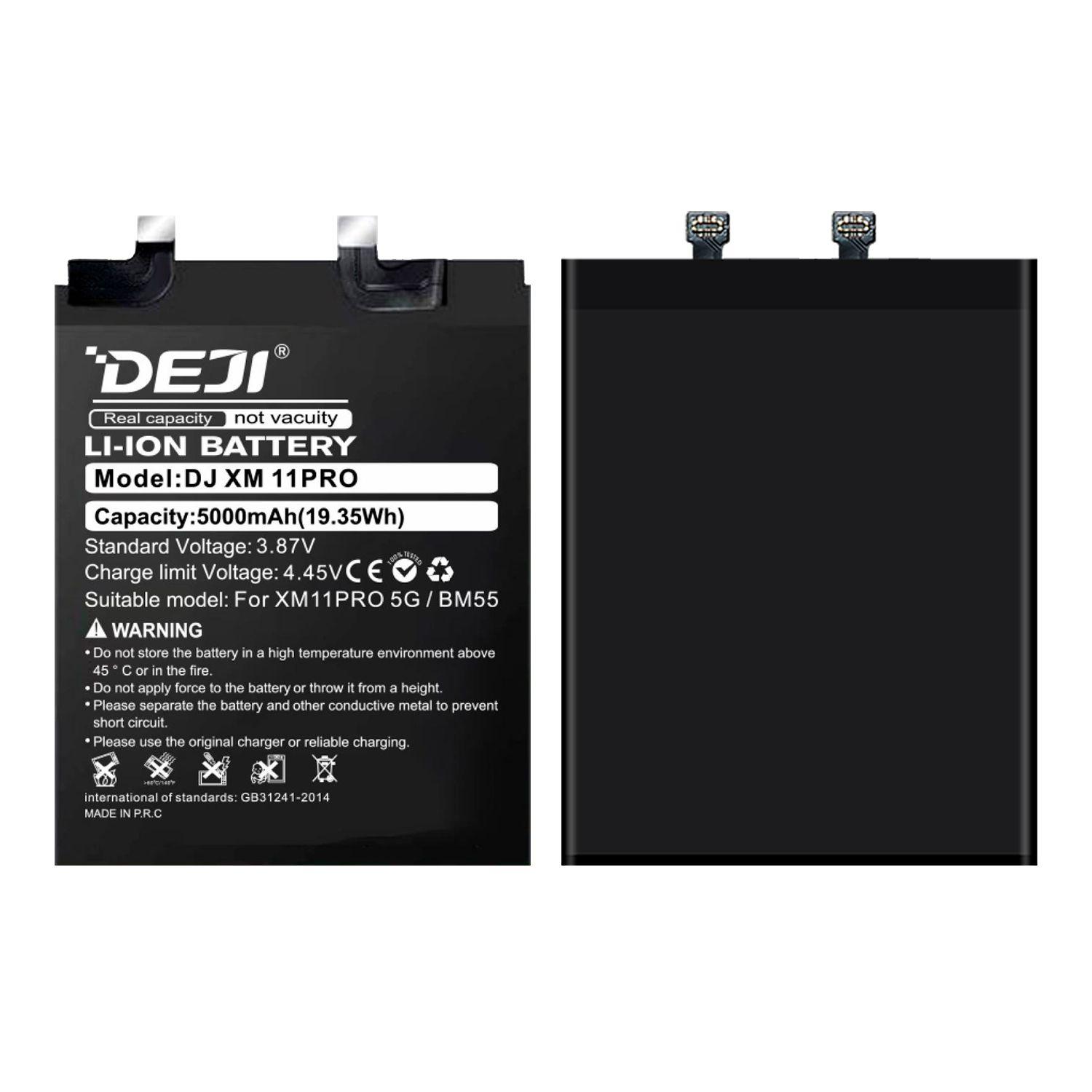 Bateria para Xiaomi 11 Pro DEJI IC Original 5000mAh-3