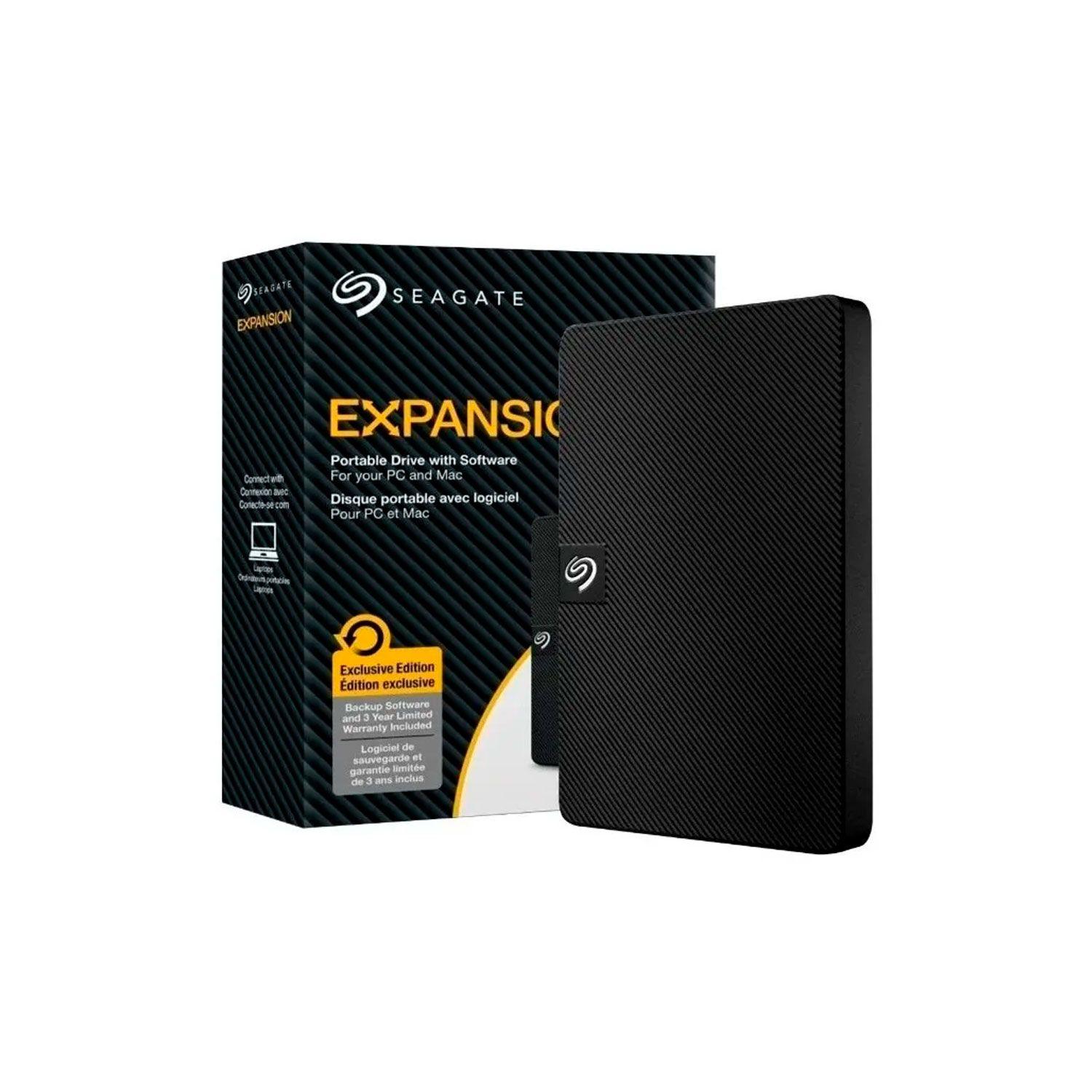 Disco Duro Externo Portatil HDD Seagate Expansion 1TB Rescue-5