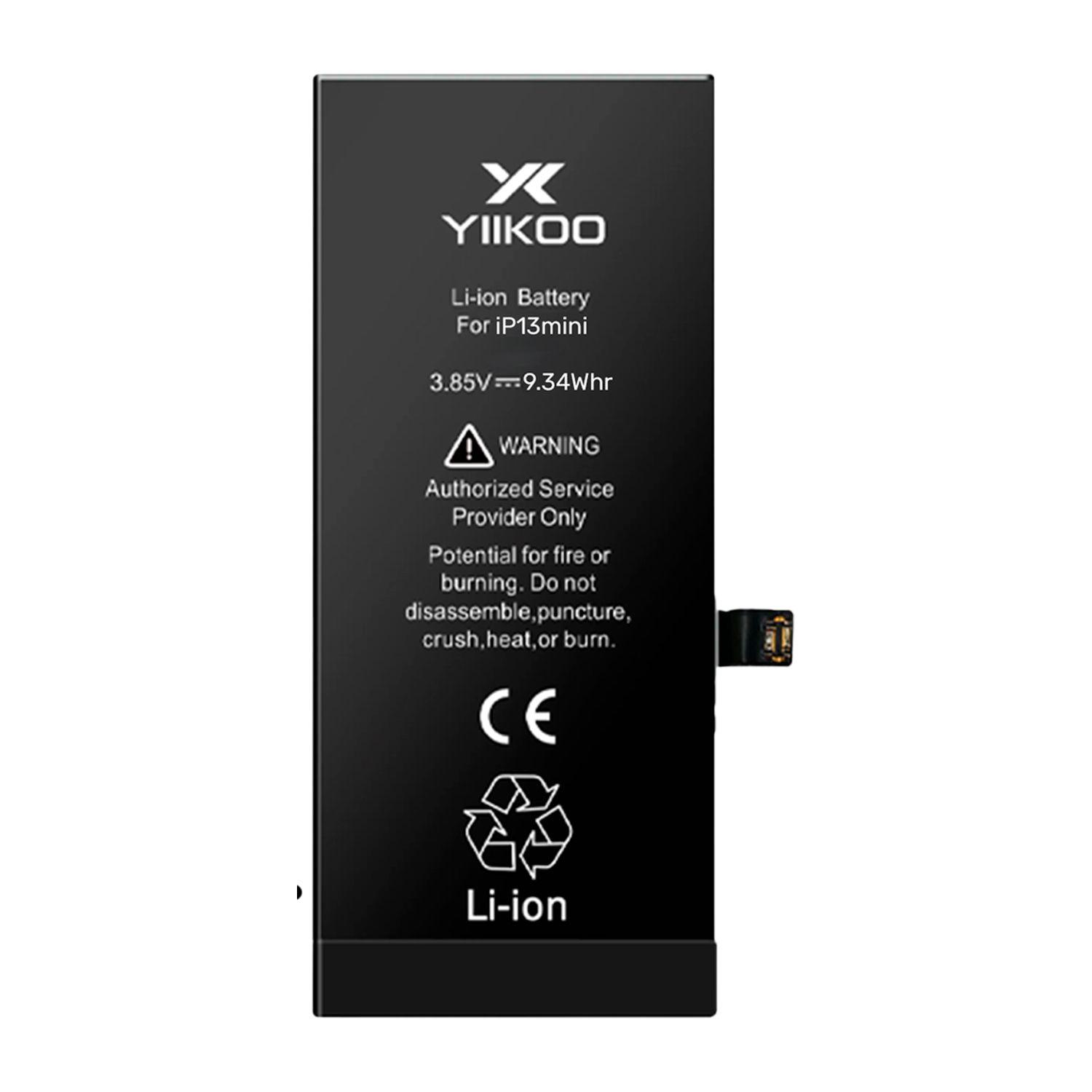 Bateria para iPhone 13Mini YIIKOO Autoprogramable sin alerta-2