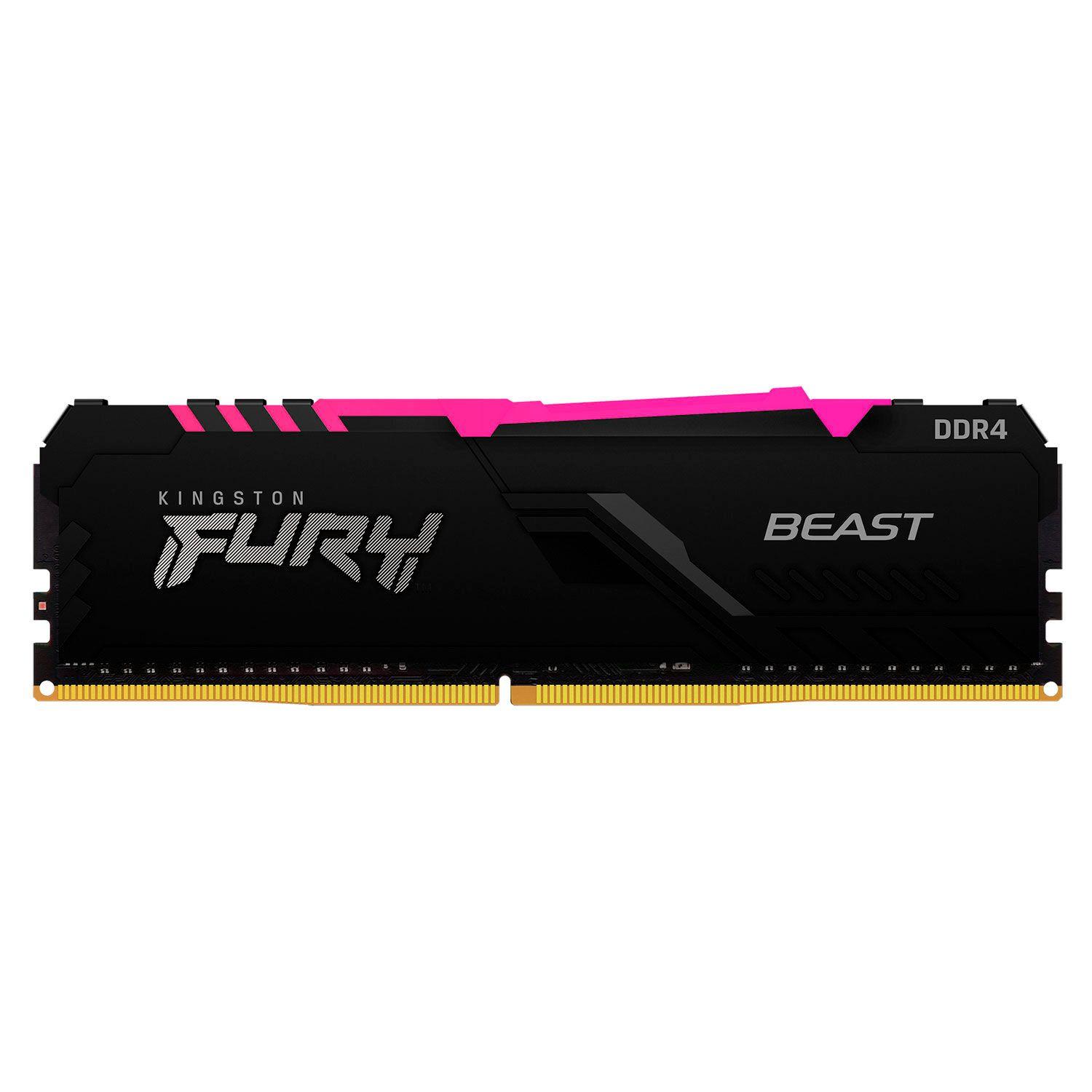 Memoria Ram PC 16GB Kingston FURY Beast DIMM KF432C16BB1A/16-0