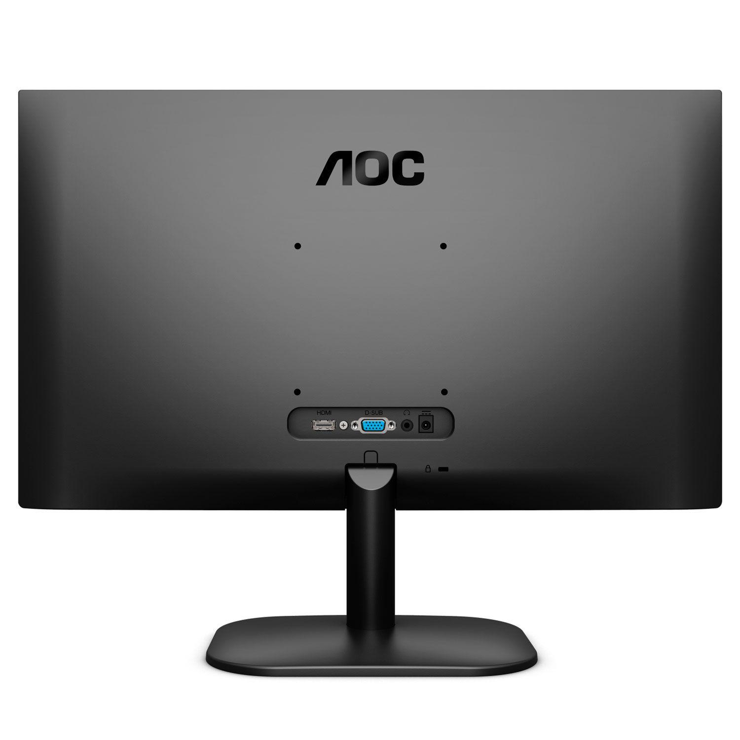 Monitor AOC 24" HDMI Ultra Delgado FHD 75Hz Panel VA 24B2XHM-2