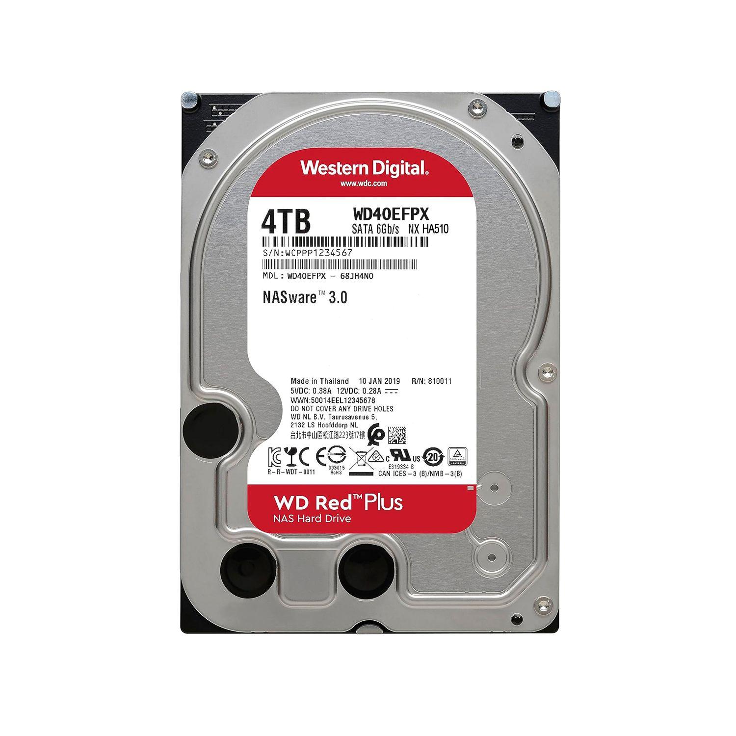Disco Duro Interno Western Digital Red Plus NAS 4TB 3.5"-0