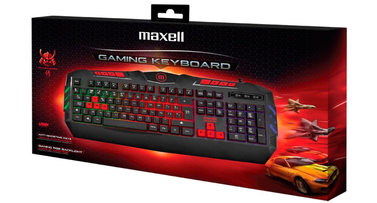 Teclado Gamer Maxell CA-KB-1200 Iluminacion RGB [ 347835 ]-1