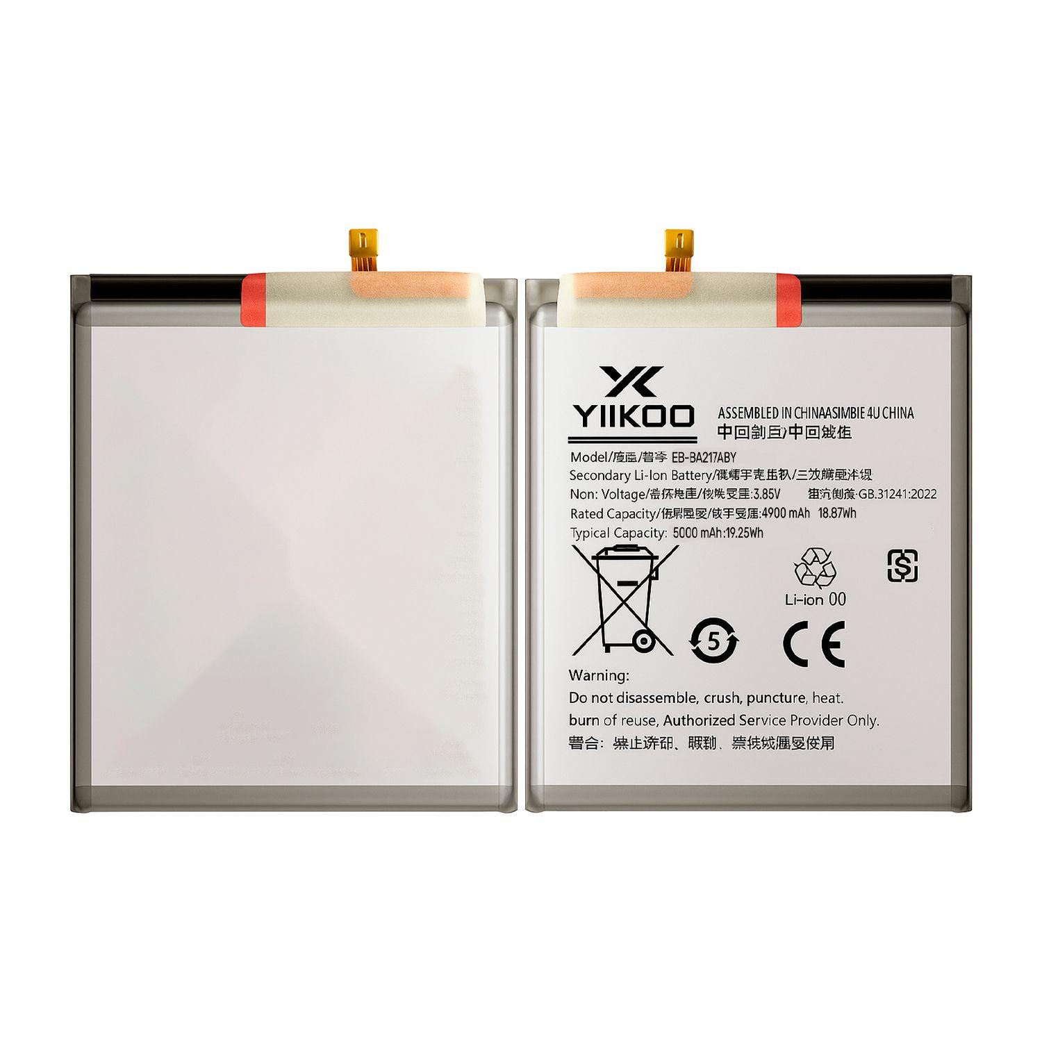 Bateria para Samsung A13/A12/ YIIKOO Proteccion sobrecarga-3