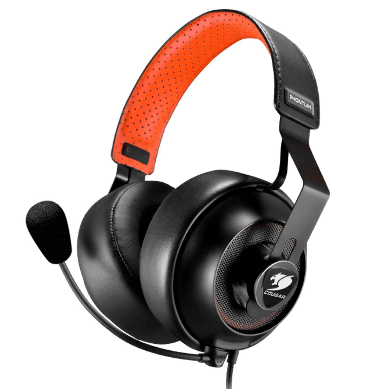 Audifonos Gamer Cougar Phontum S Jack 3.5mm 3H500P53T.0001-0