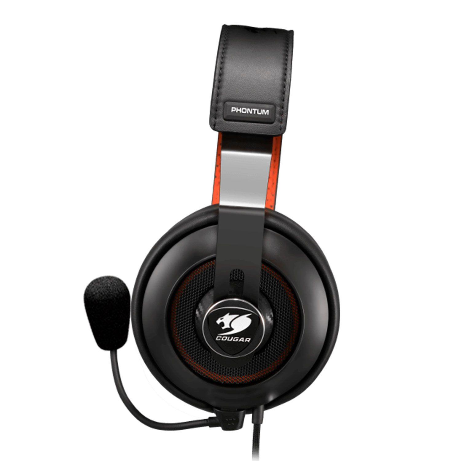 Audifonos Gamer Cougar Phontum S Jack 3.5mm 3H500P53T.0001-4