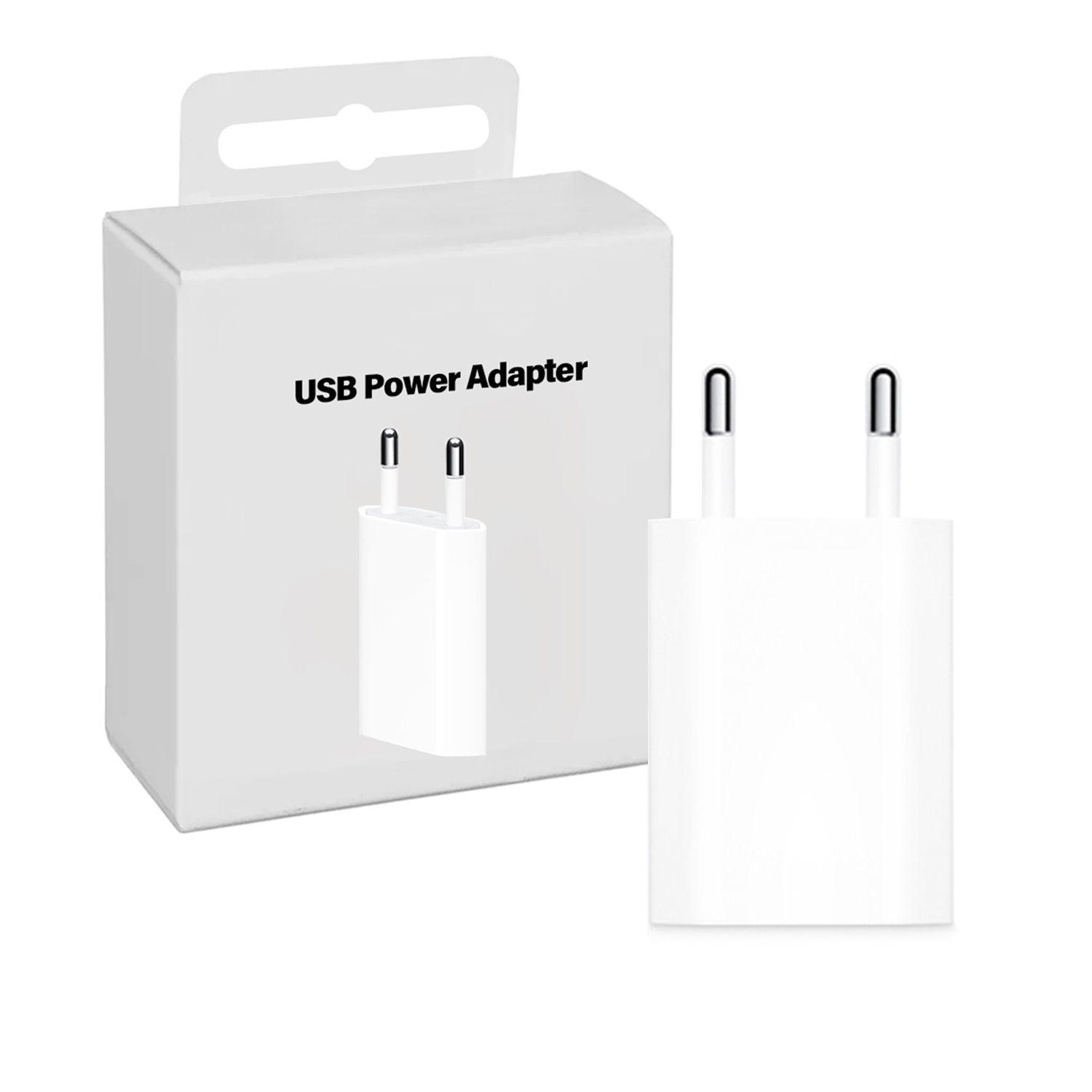 Adaptador Cargador USB-A 5W Carga Rapida para iPhone-0