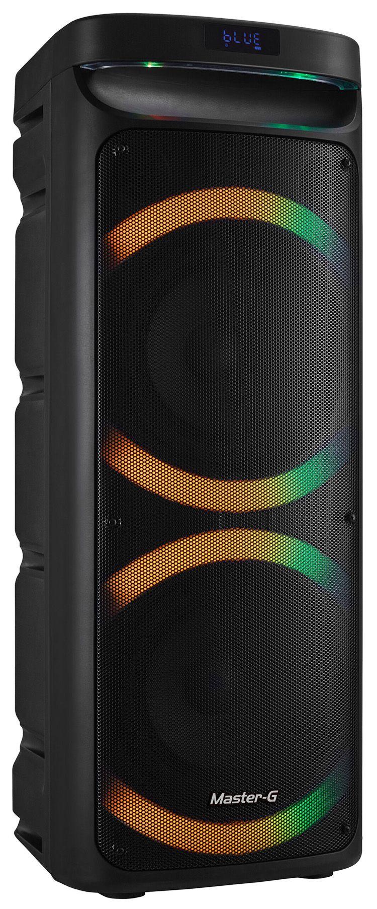 Parlante MasterG Karaoke Phantom Bluetooth 8in x2 60W TWS EQ-1