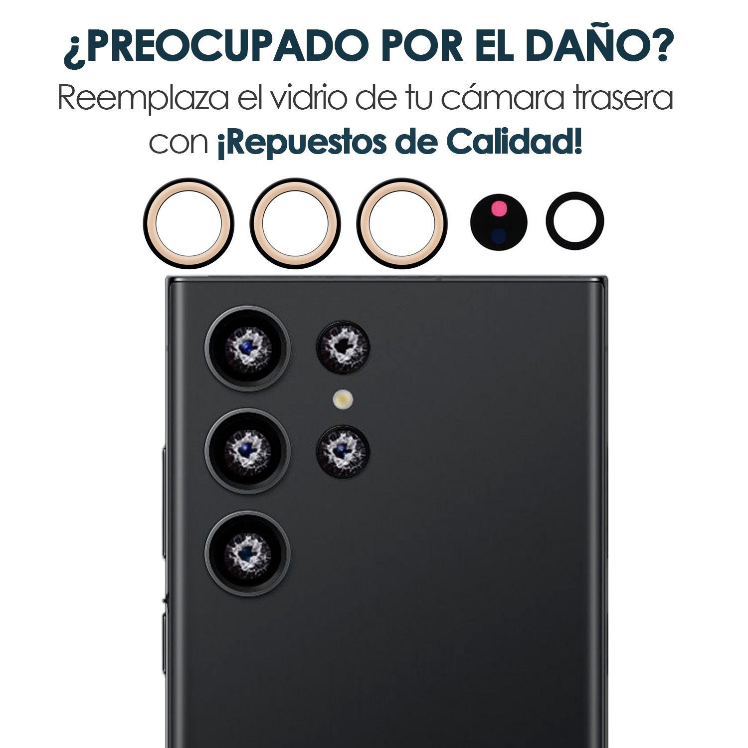 Vidrio de Camara Trasera Compatible con Samsung S23 Ultra-3