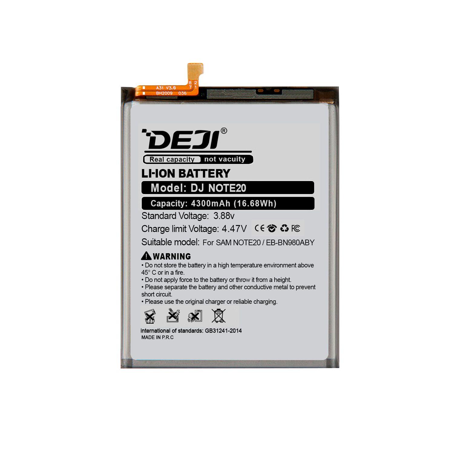 Bateria para Samsung Note 20 DEJI IC Original 4300mAh-1