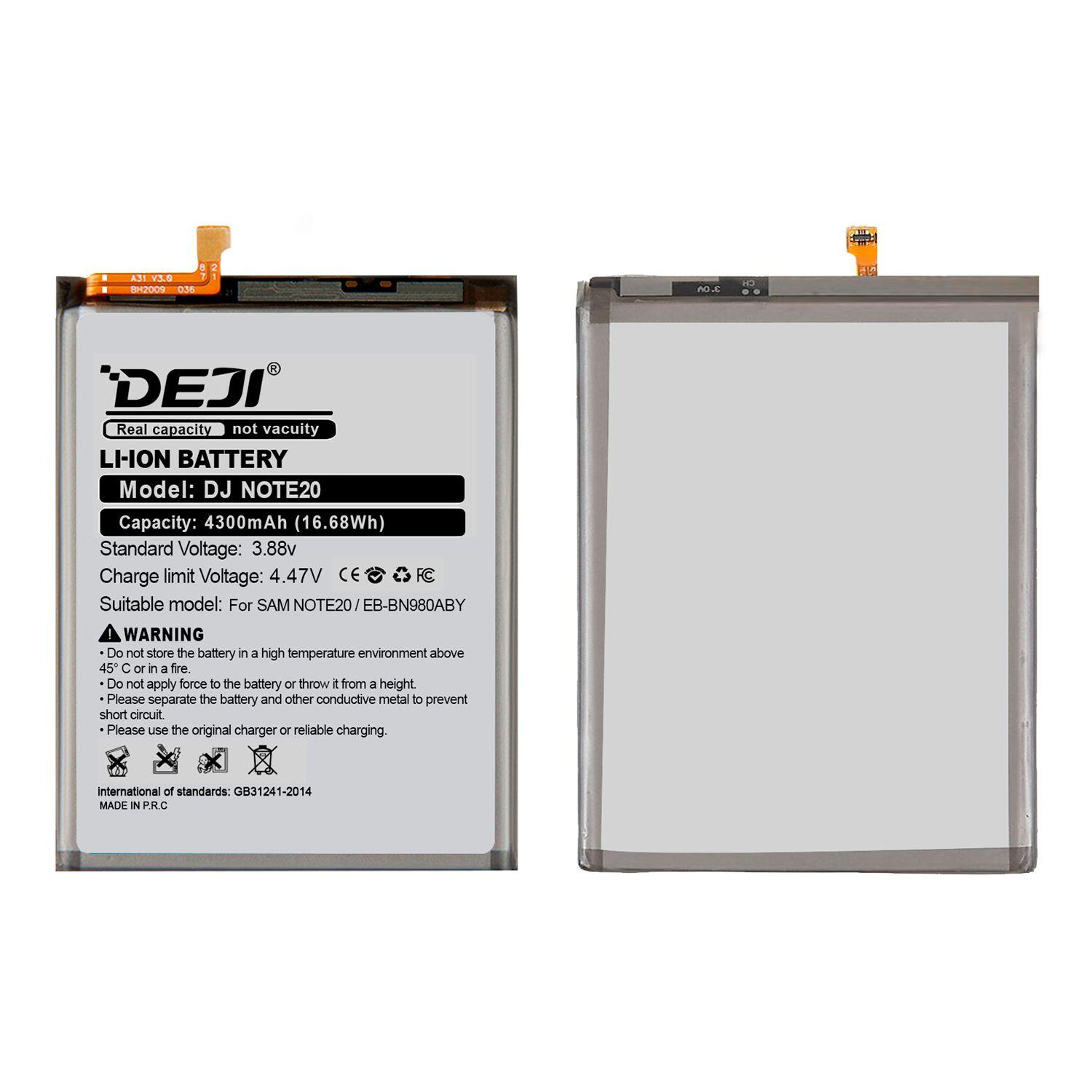 Bateria para Samsung Note 20 DEJI IC Original 4300mAh-3
