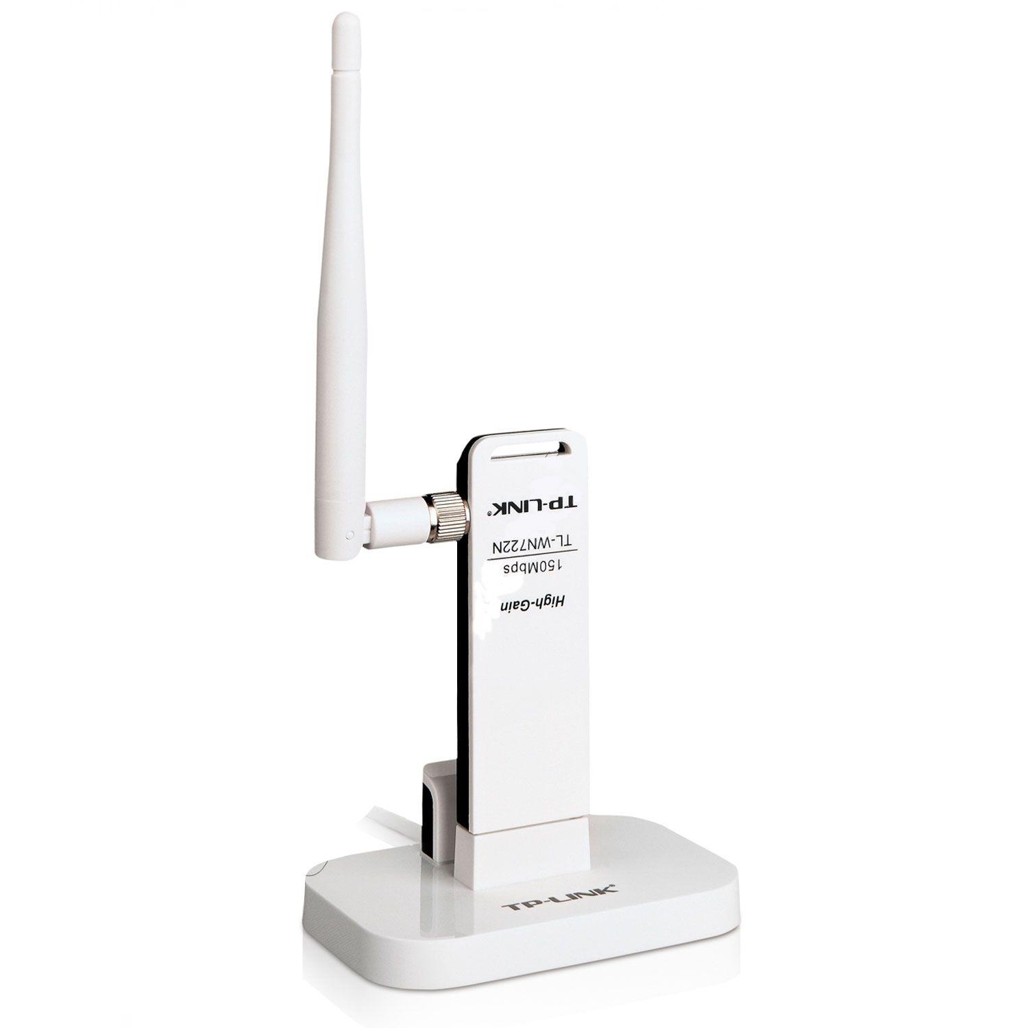 Adaptador de Red USB Inalámbrico N150 TP-Link TL-WN722N-2