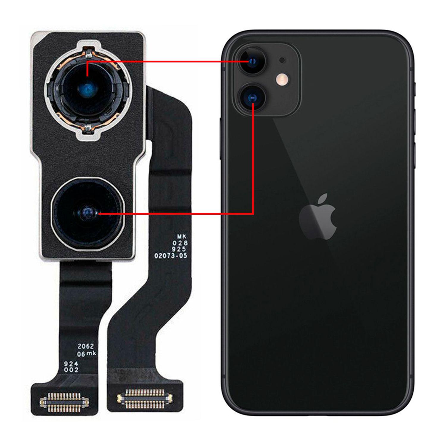 Camara Trasera Compatible con Iphone 11 Calidad Original-0