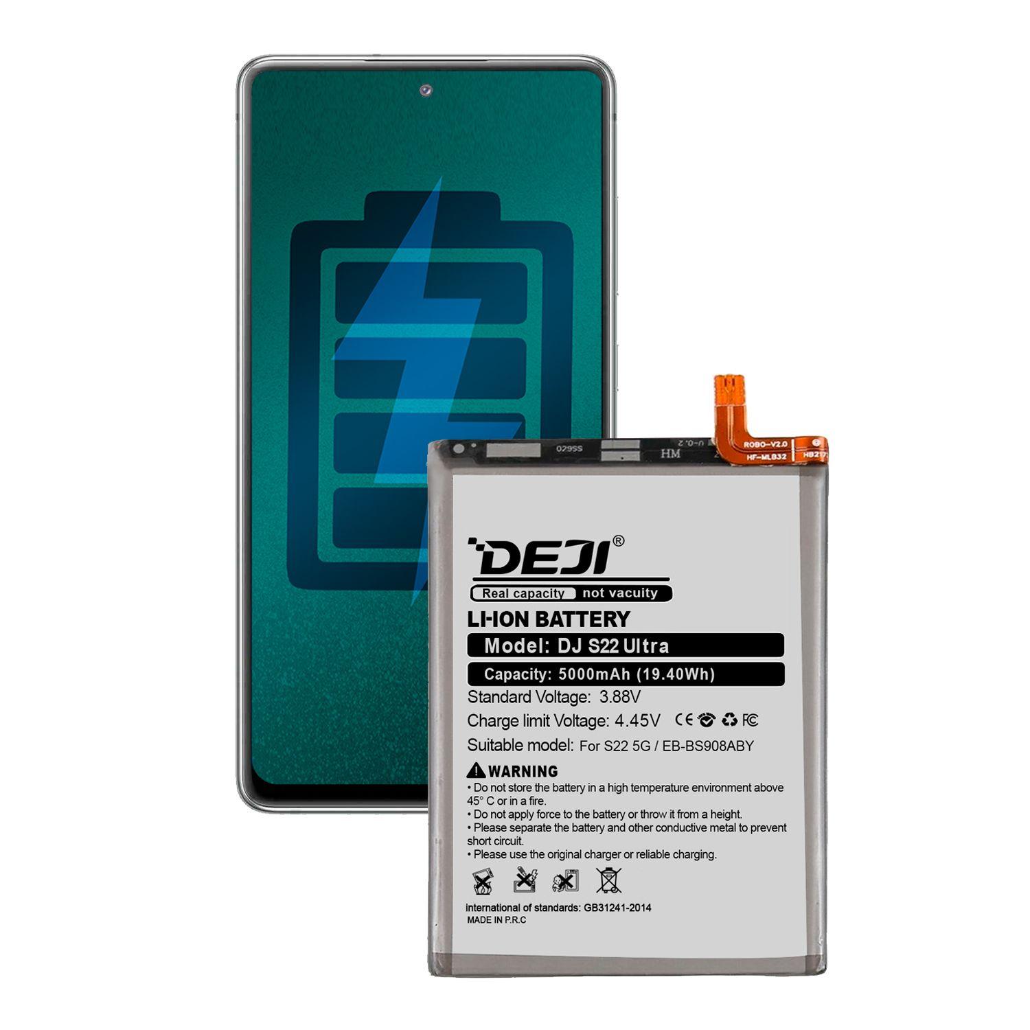 Bateria para Samsung S22 Ultra / 5G DEJI IC Original 5000mAh-0