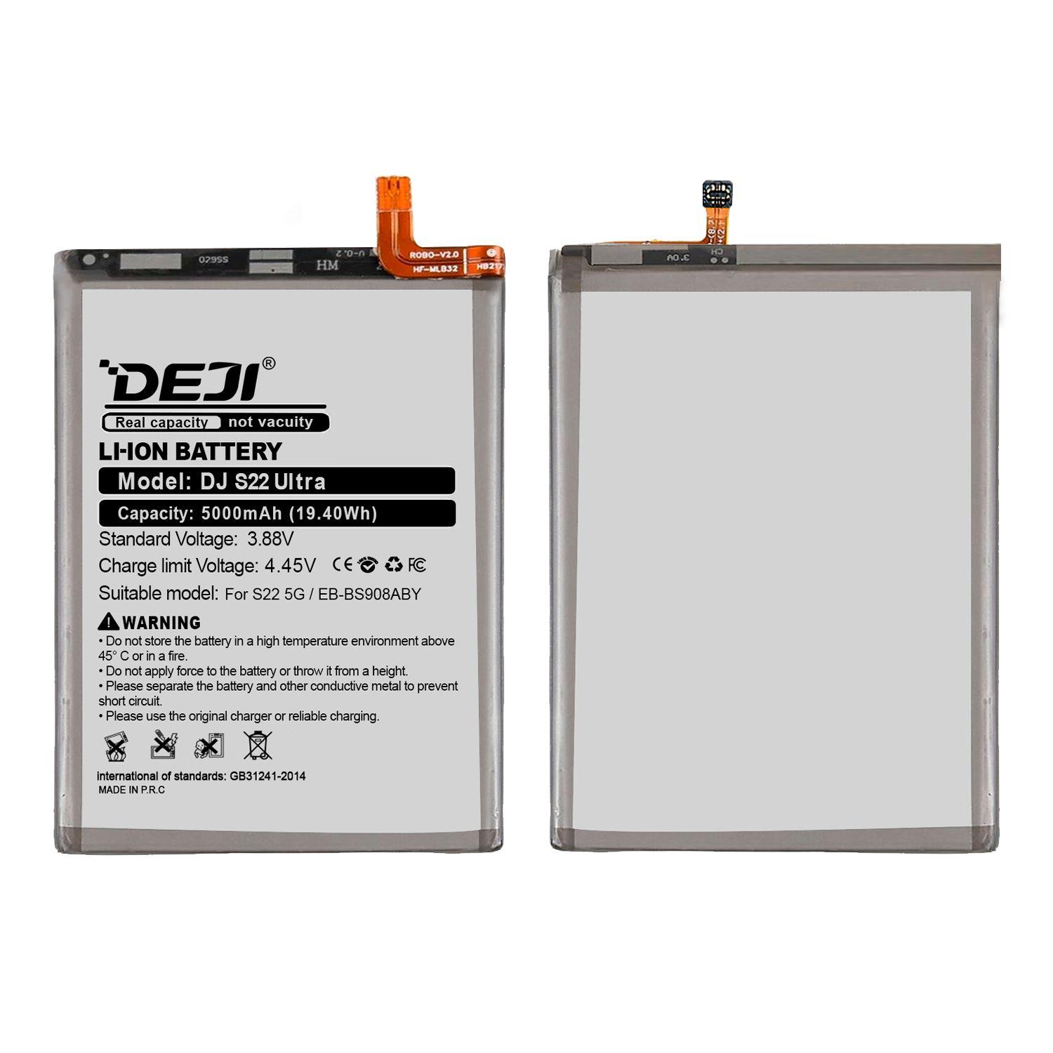 Bateria para Samsung S22 Ultra / 5G DEJI IC Original 5000mAh-3