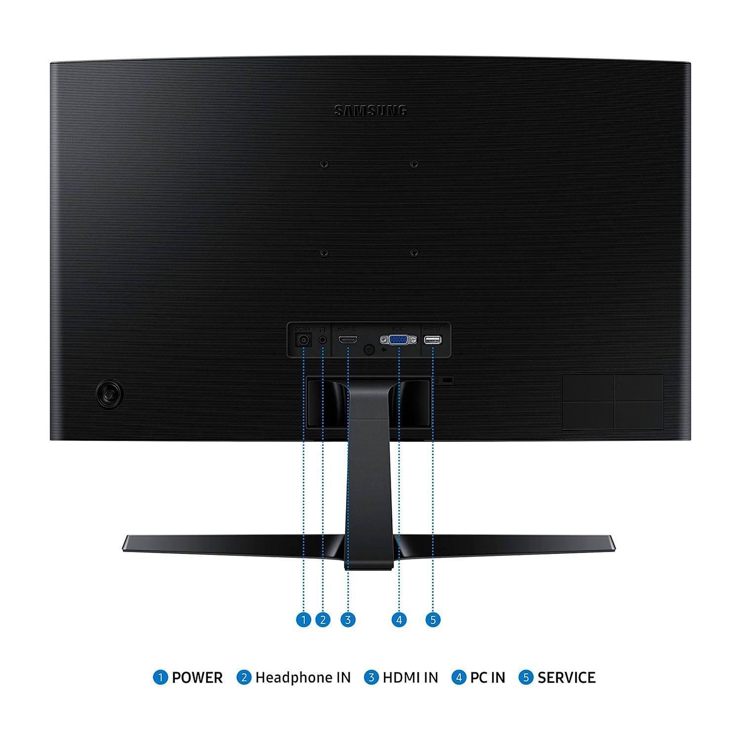 Monitor Curvo Samsung Essential S3 24in FHD 100Hz 4ms Vesa-4
