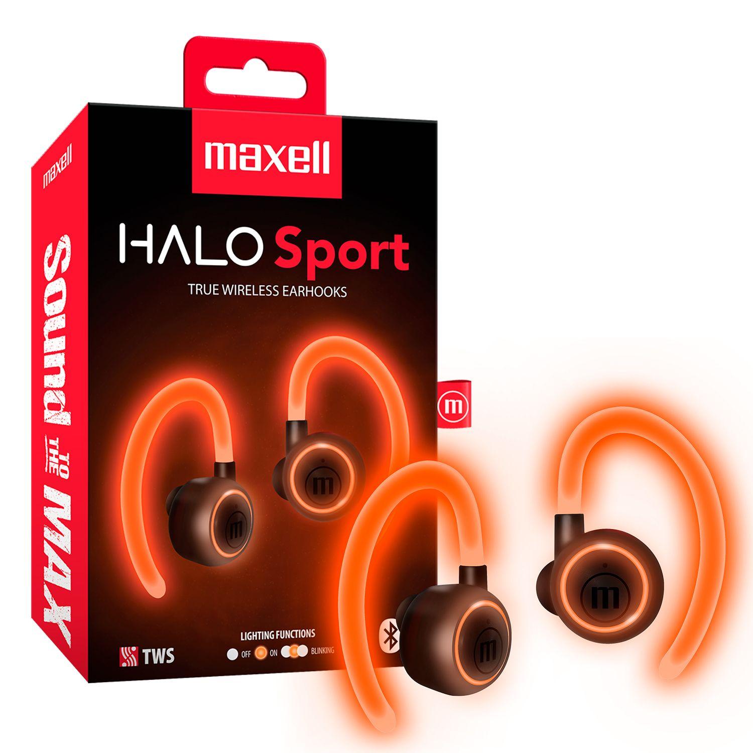 Audifonos Inalambricos TWS Halo Sport True Maxell Earbuds-0