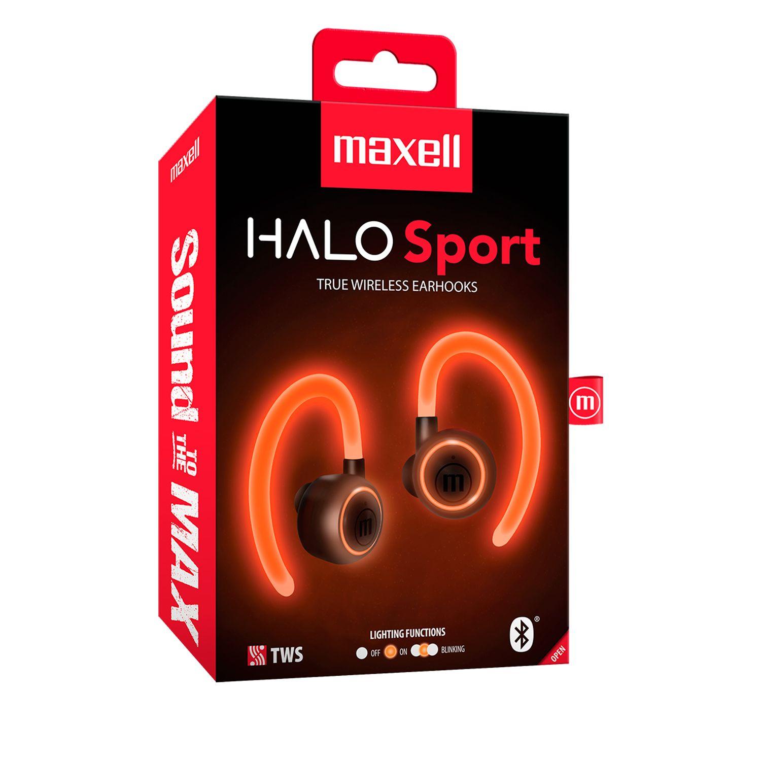 Audifonos Inalambricos TWS Halo Sport True Maxell Earbuds-1